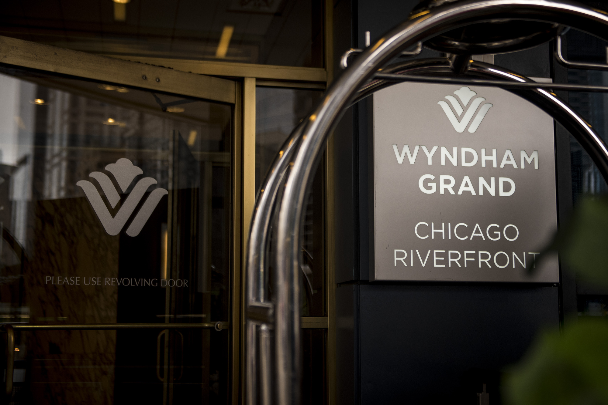 The Wyndham Grand Chicago Riverfront Hotel in downtown Chicago, IL on Thursday July 27, 2017. Photographer: Christopher Dilts/Bloomberg *** Local Caption ***