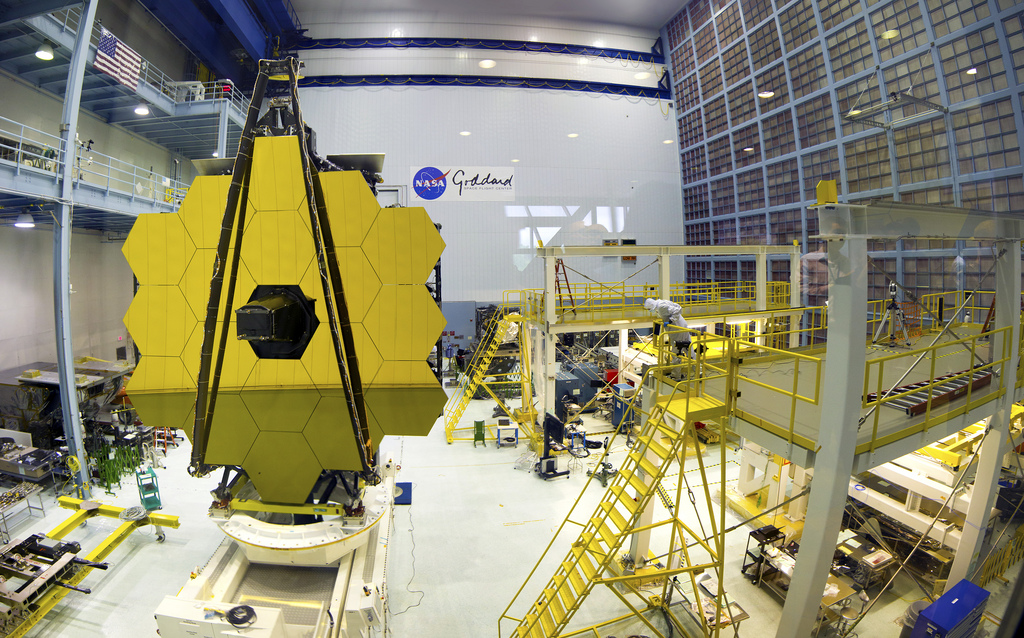 Webb Space Telescope at Goddard Space Center