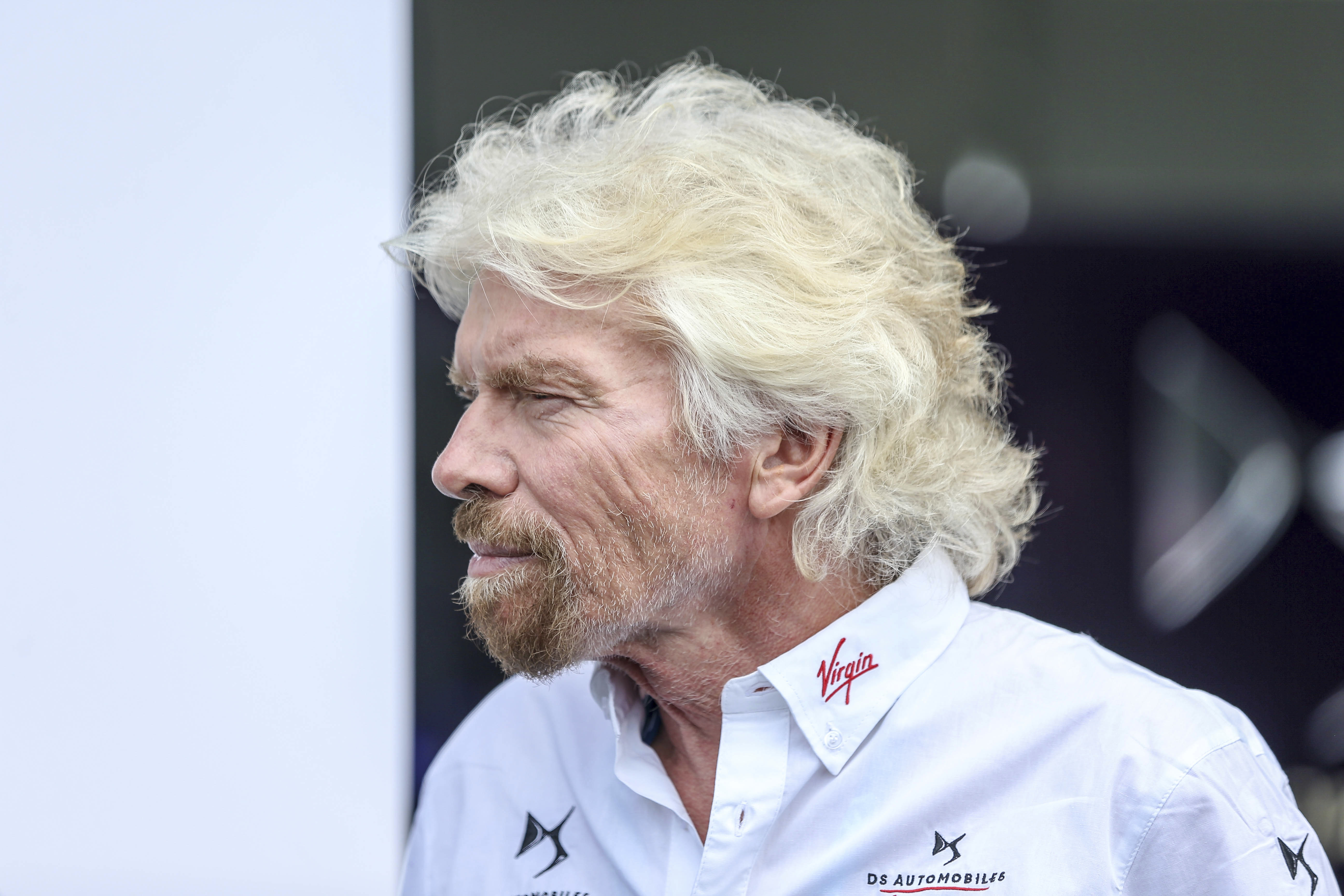 Sir Richard Branson is seen in New York City