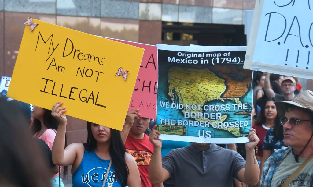 US-POLITICS-IMMIGRATION-DACA-RALLY