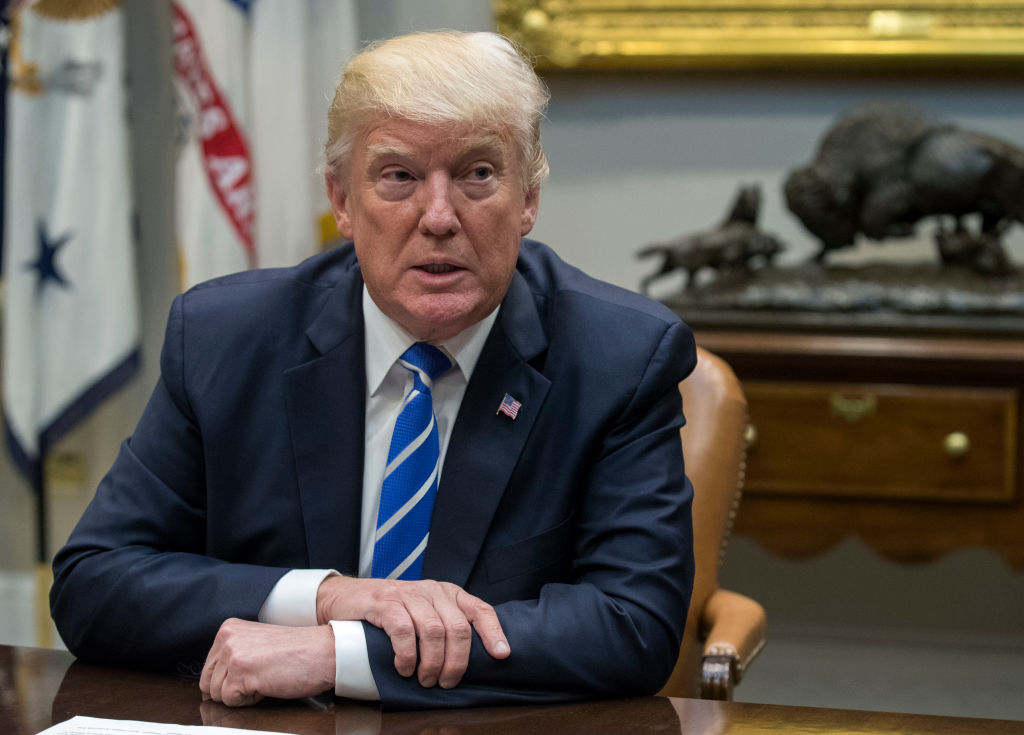 US President Donald Trump Meets With Congressional Leaders