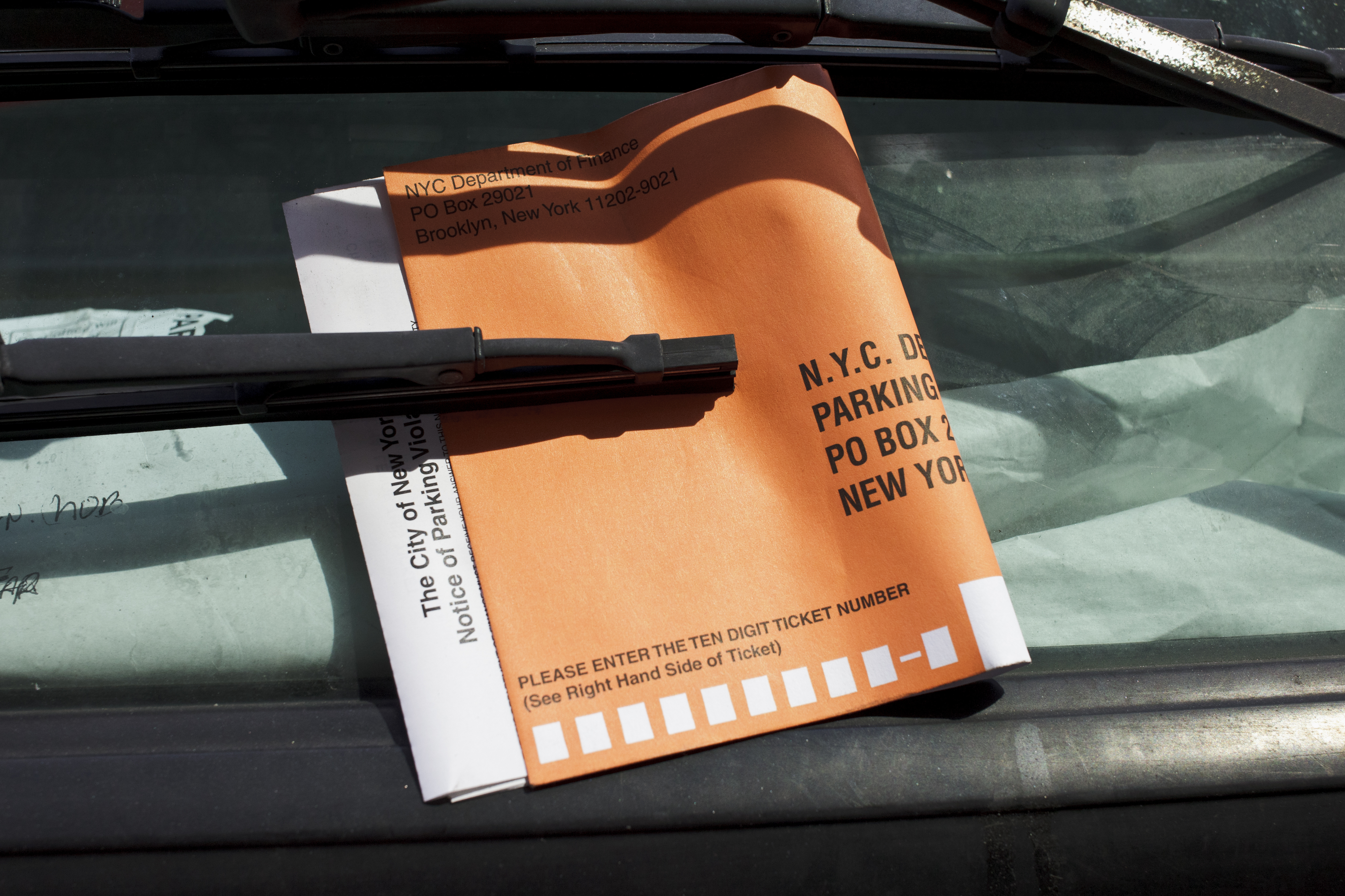 USA - Transportation - Parking Ticket in New York City