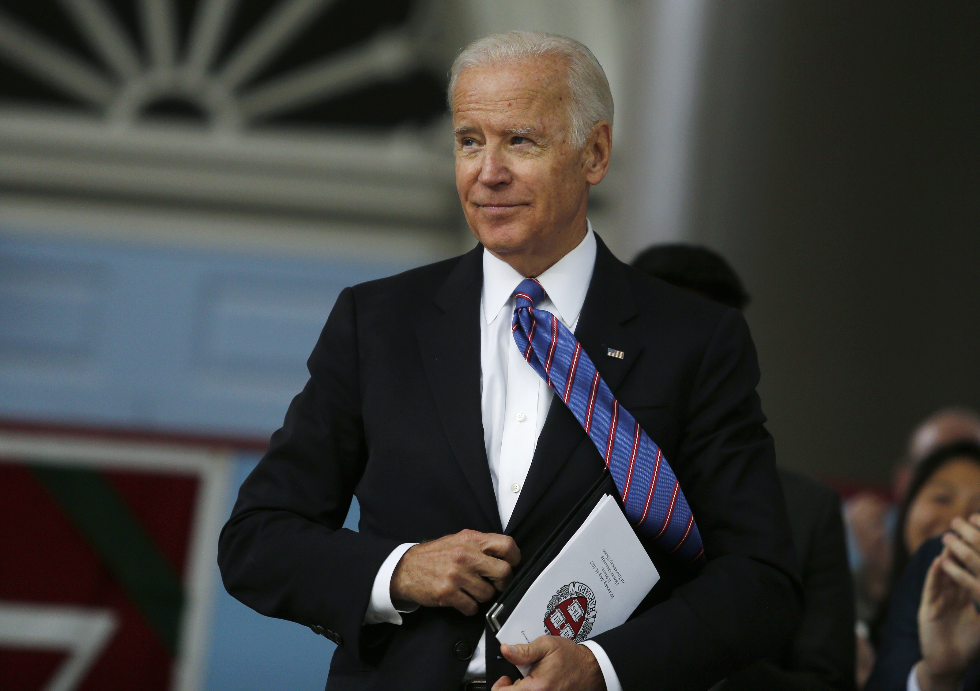 Former VP Joe Biden At Harvard University