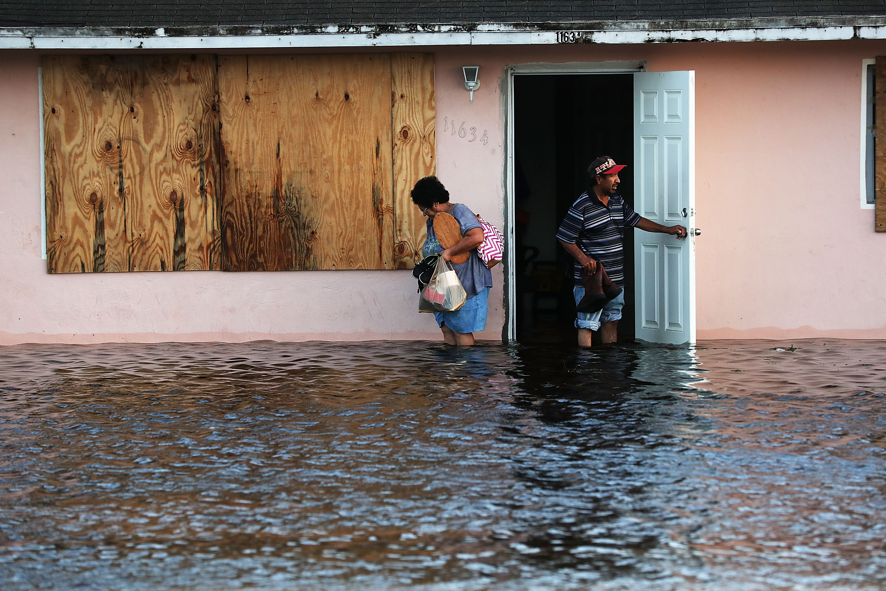 Powerful Hurricane Irma Slams Into Florida