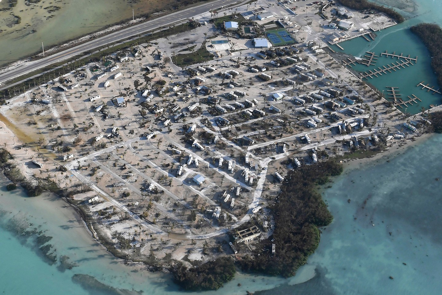 Powerful Hurricane Irma Slams Into Florida