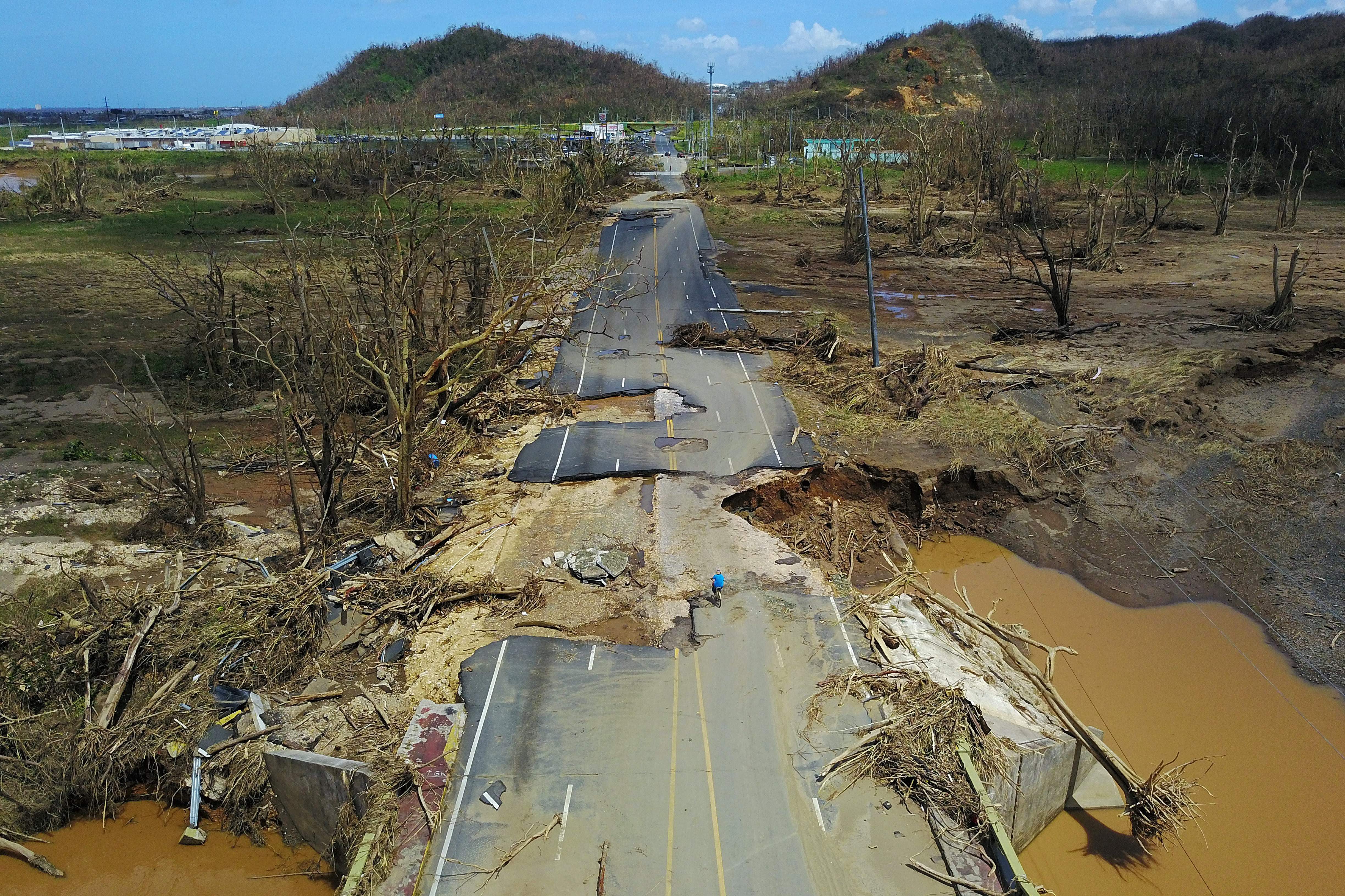 TOPSHOT-WEATHER-HURRICANE-CARIBBEAN-PUERTORICO