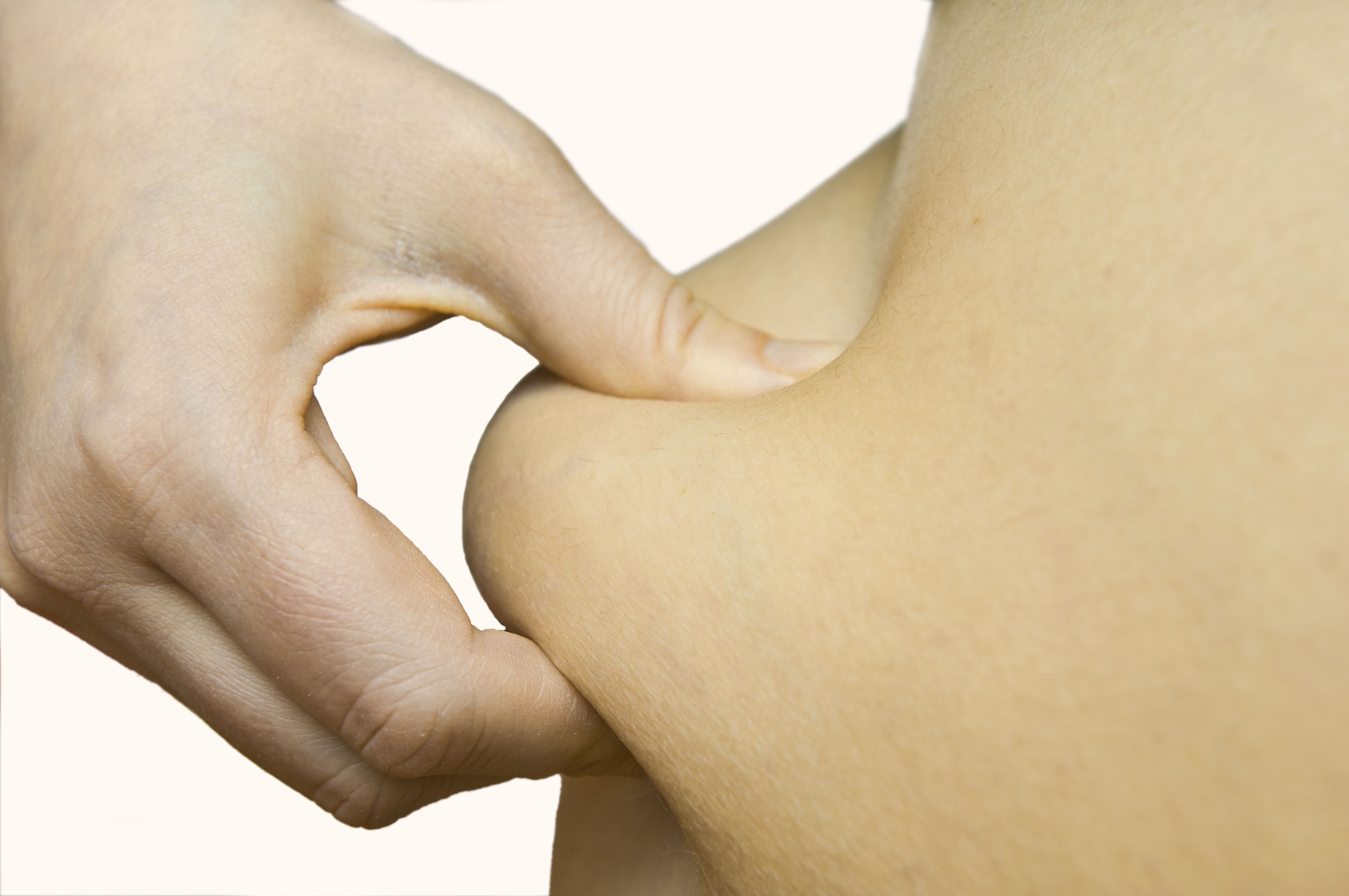 hand is measure the bodyfat