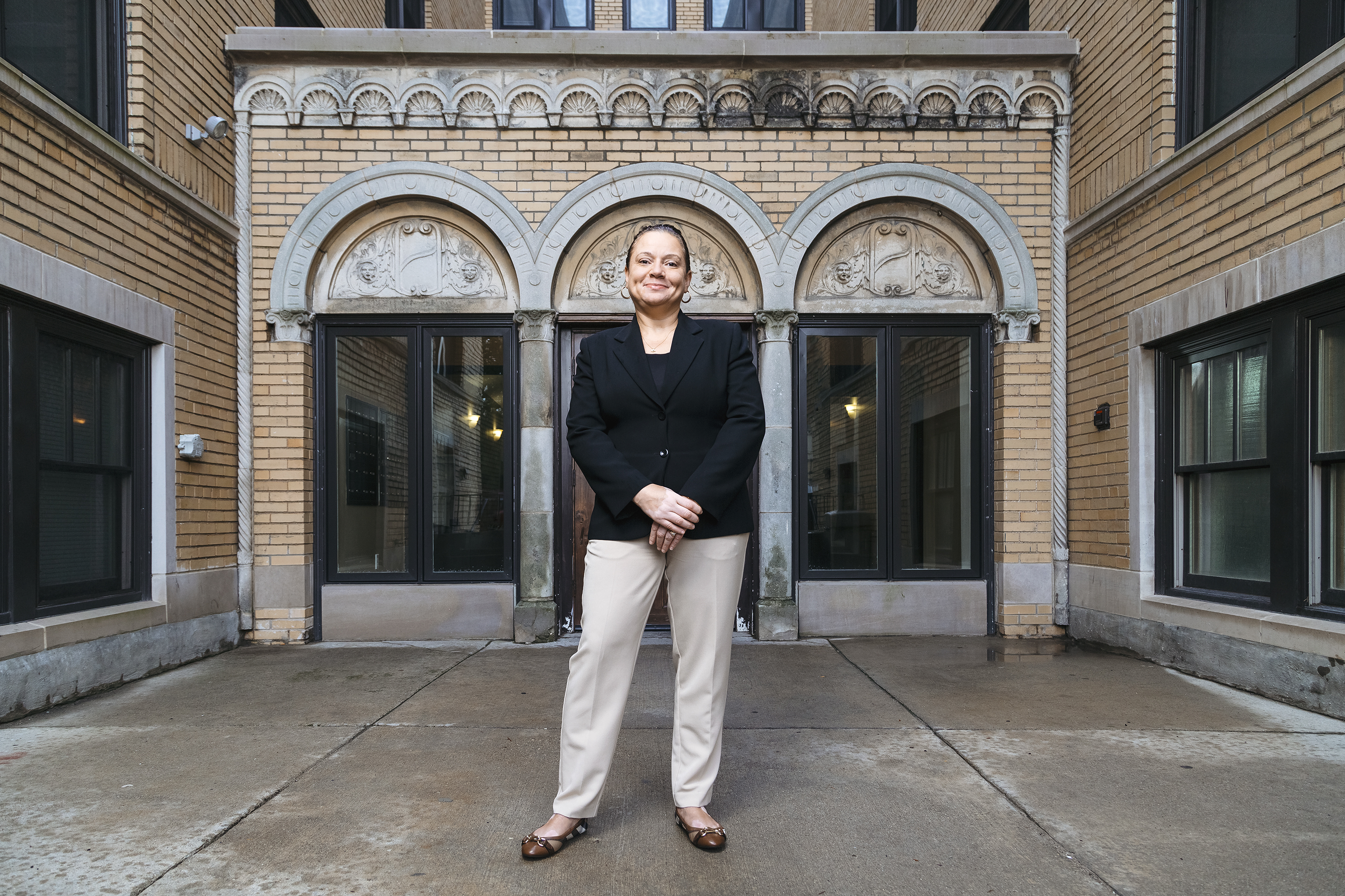 Melinda Clemons of
Capital Impact, which
steers funding to businesses
that can’t qualify
for bank loans.
JPMorgan Chase has
financed a fund that
helps Capital Impact
seed real-estate deals
around Detroit.