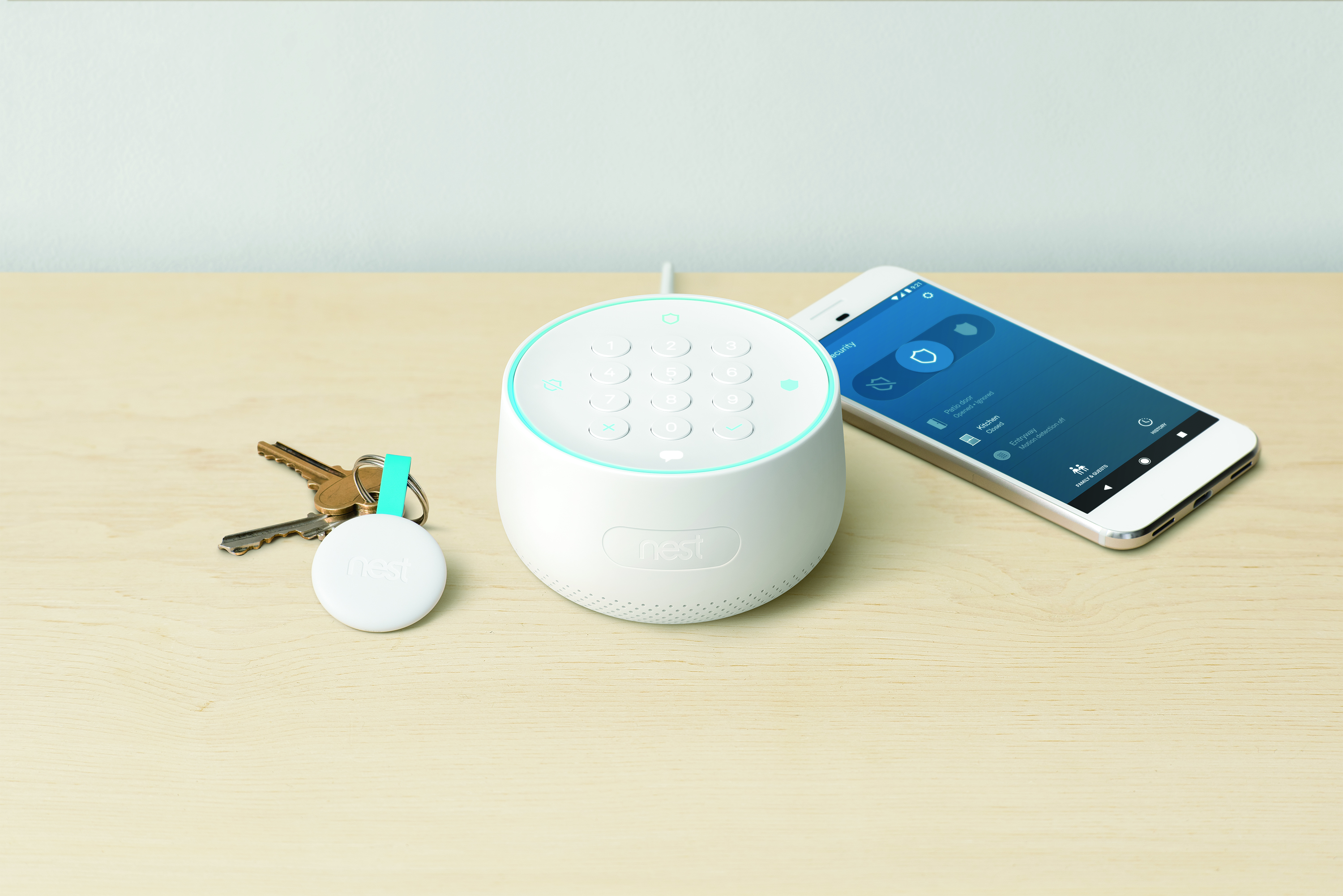 Nest Secure lifestyle system.