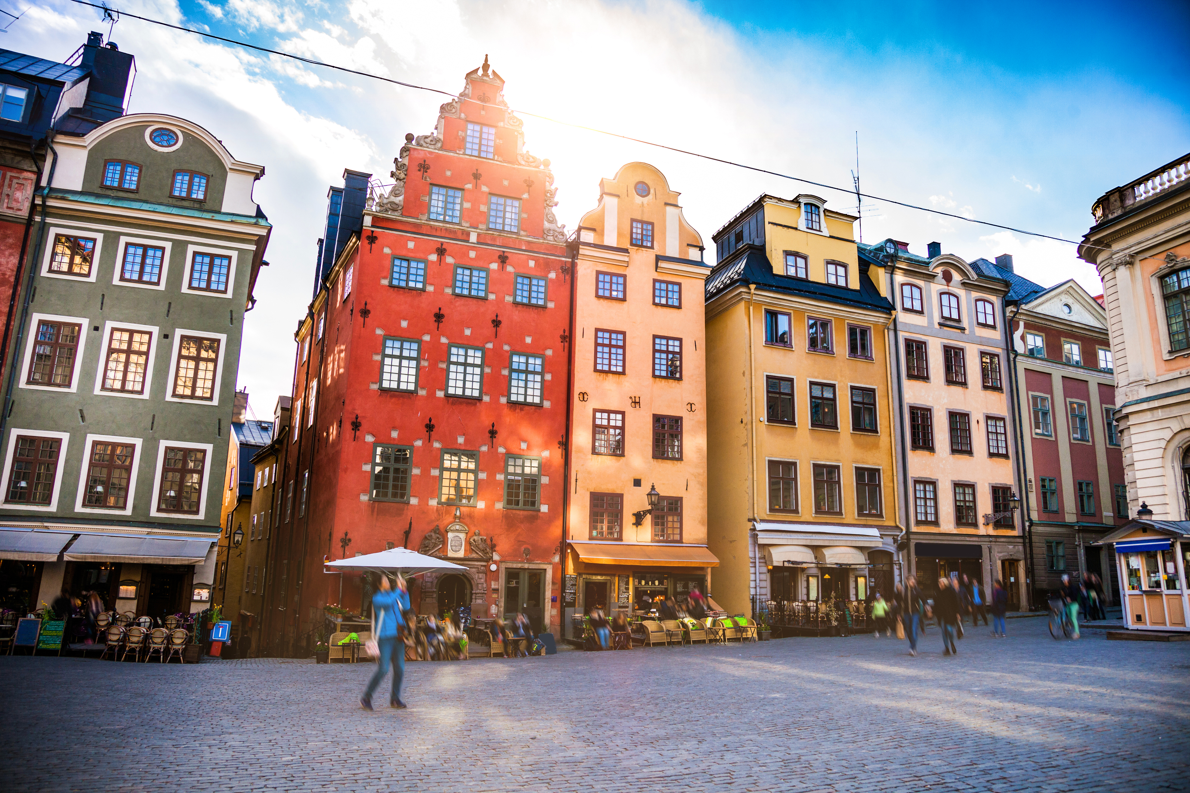 Stockholm, Sweden, Old town and town square