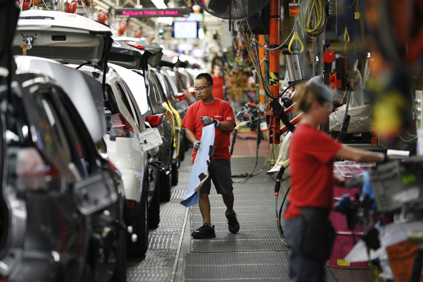 Inside The Nissan Motor Co. Manufacturing Facility Ahead Of Earnings Figures