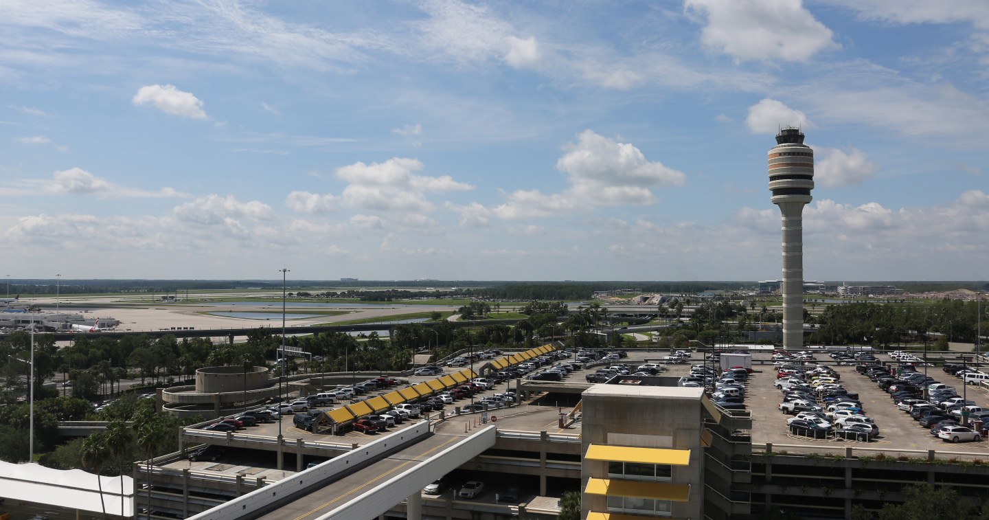Battery explodes in bag at Orlando airport, causes panic and evacuation