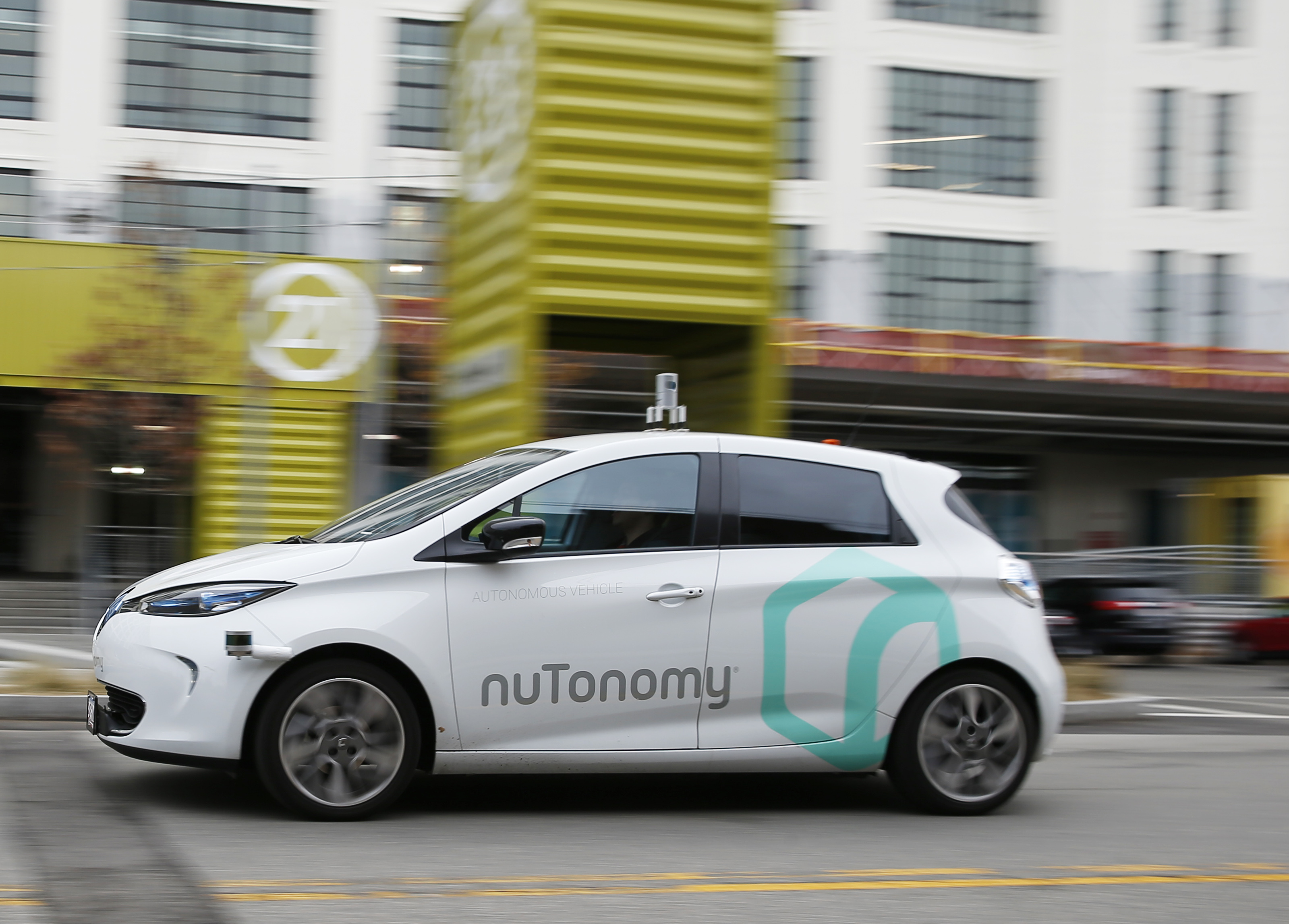 First Driverless Car In Boston