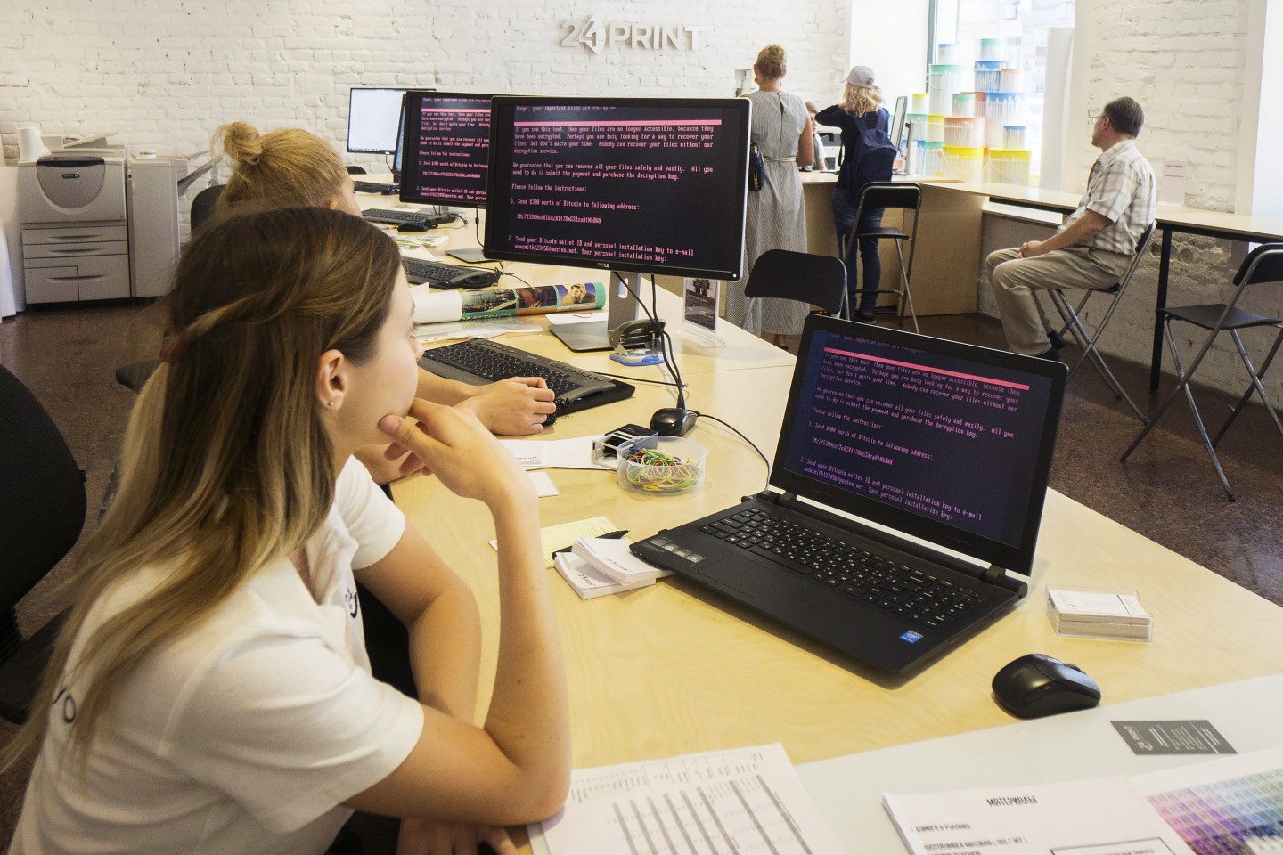 Cyberattack Hits Businesses, Port Operators And Government Systems