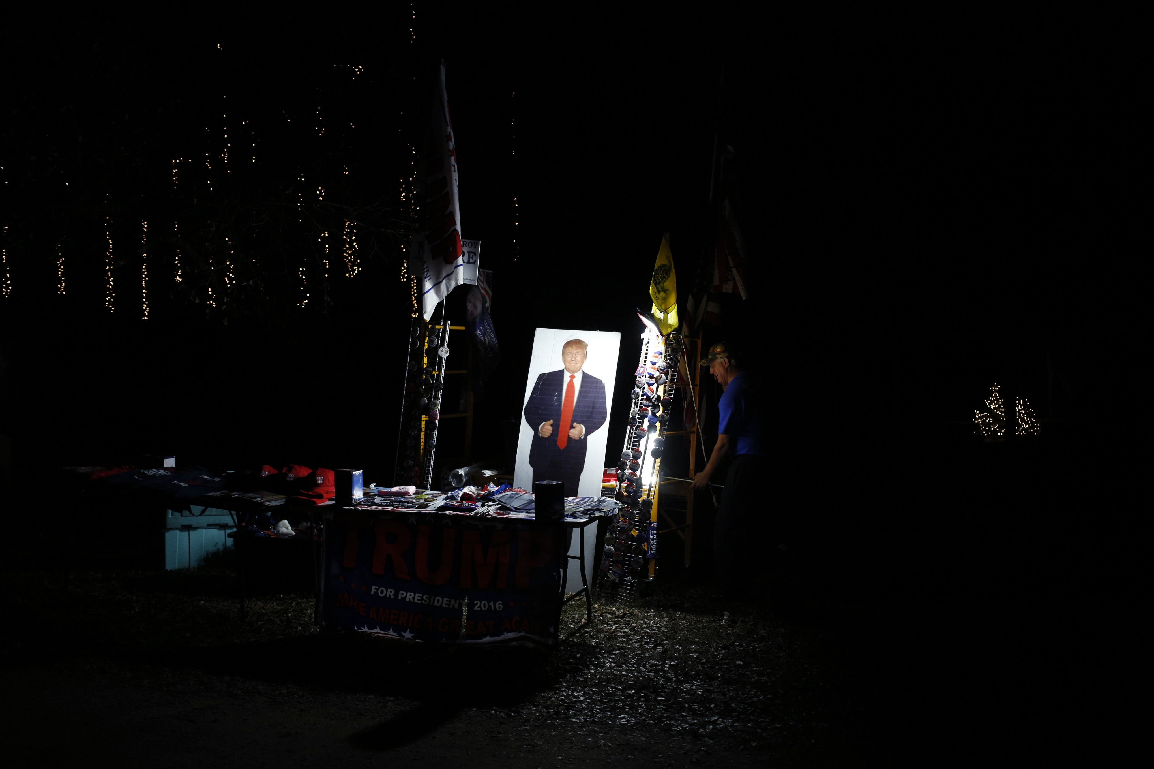 Republican Senate Candidate Roy Moore Holds Election Eve Rally