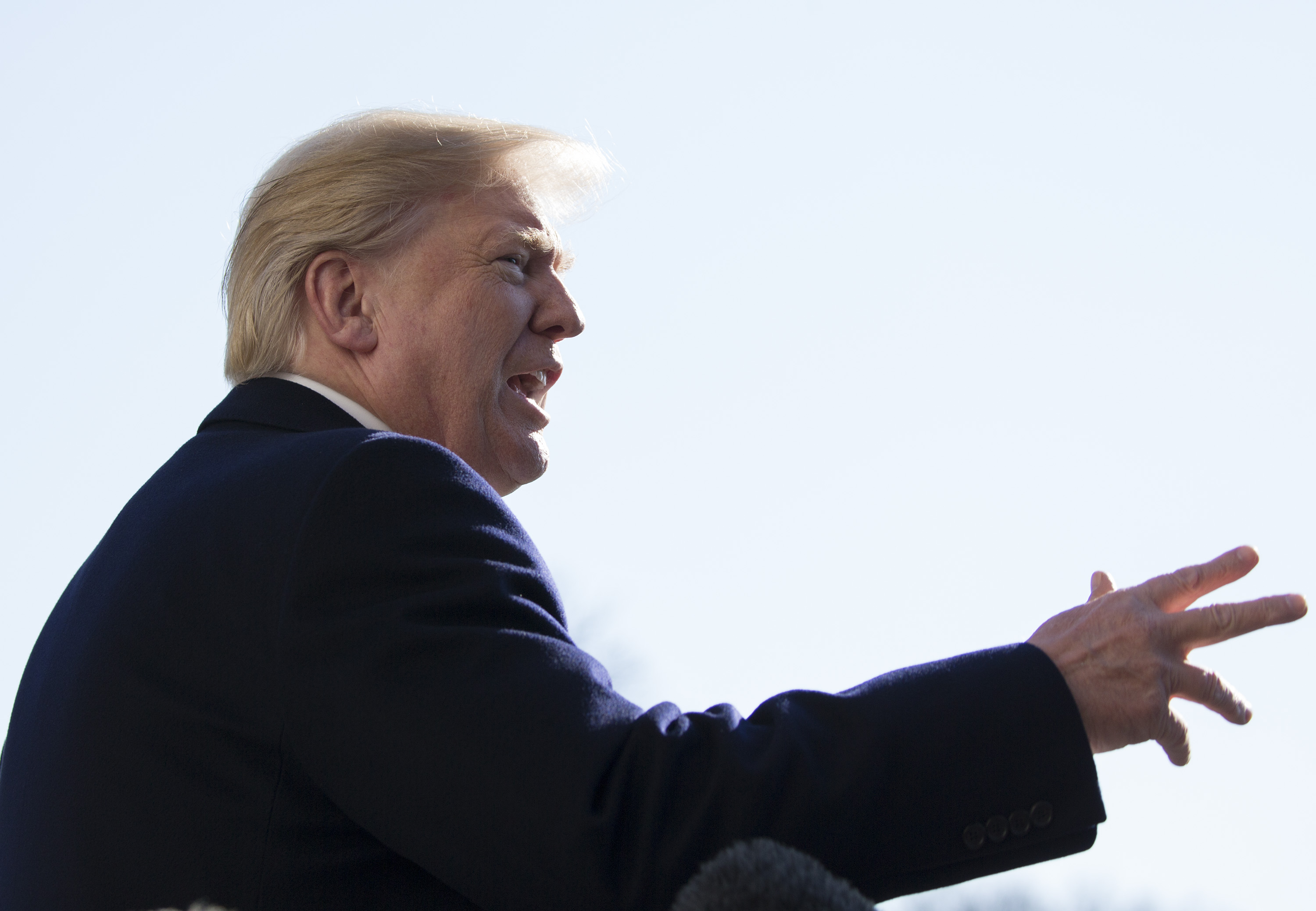 Trump Heads To Camp David