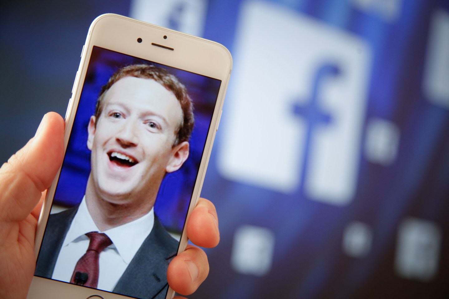 Facebook on smartphones and tv's