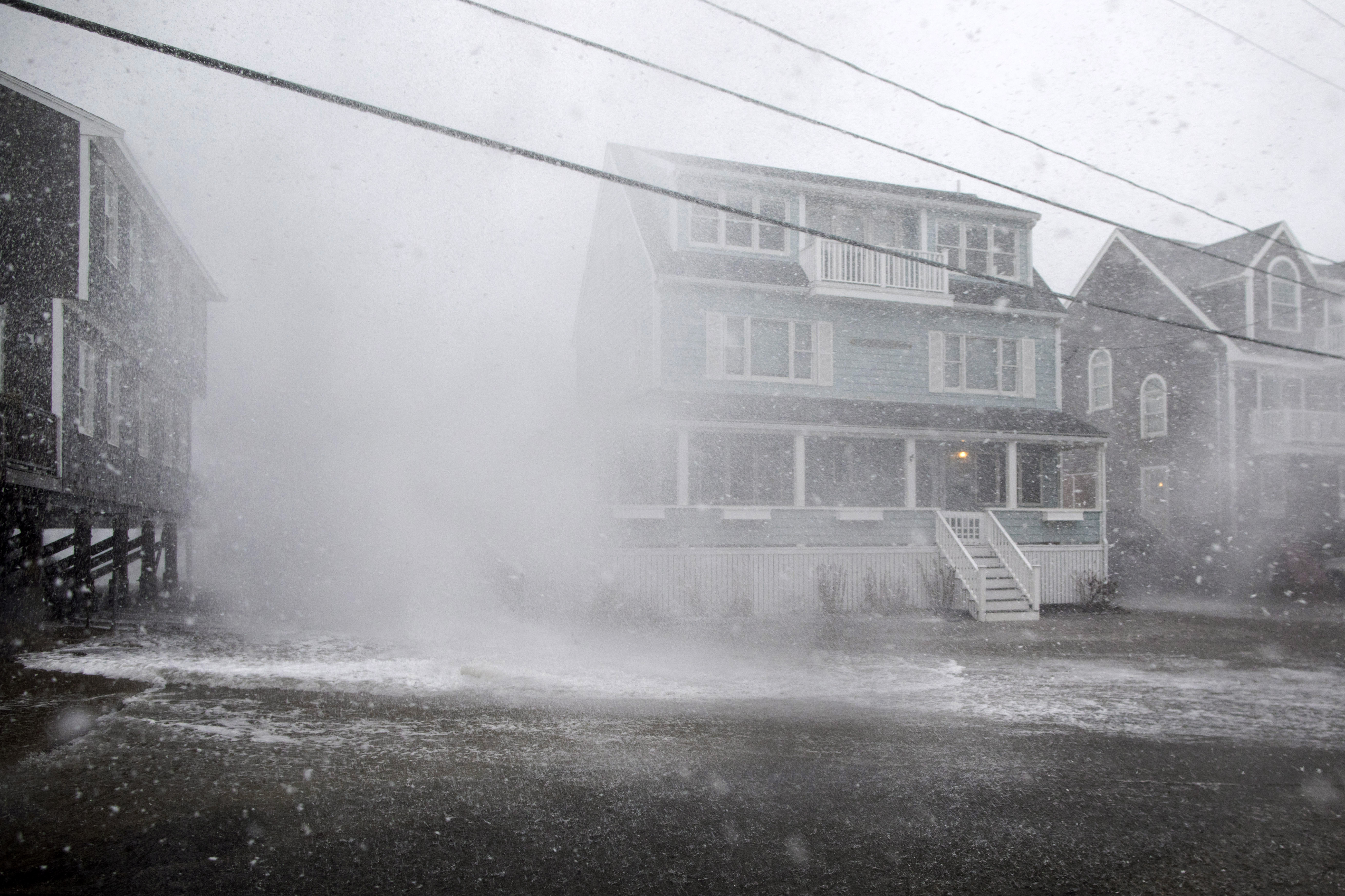 Massive Winter Storm Brings Snow And Heavy Winds Across Large Swath Of Eastern Seaboard