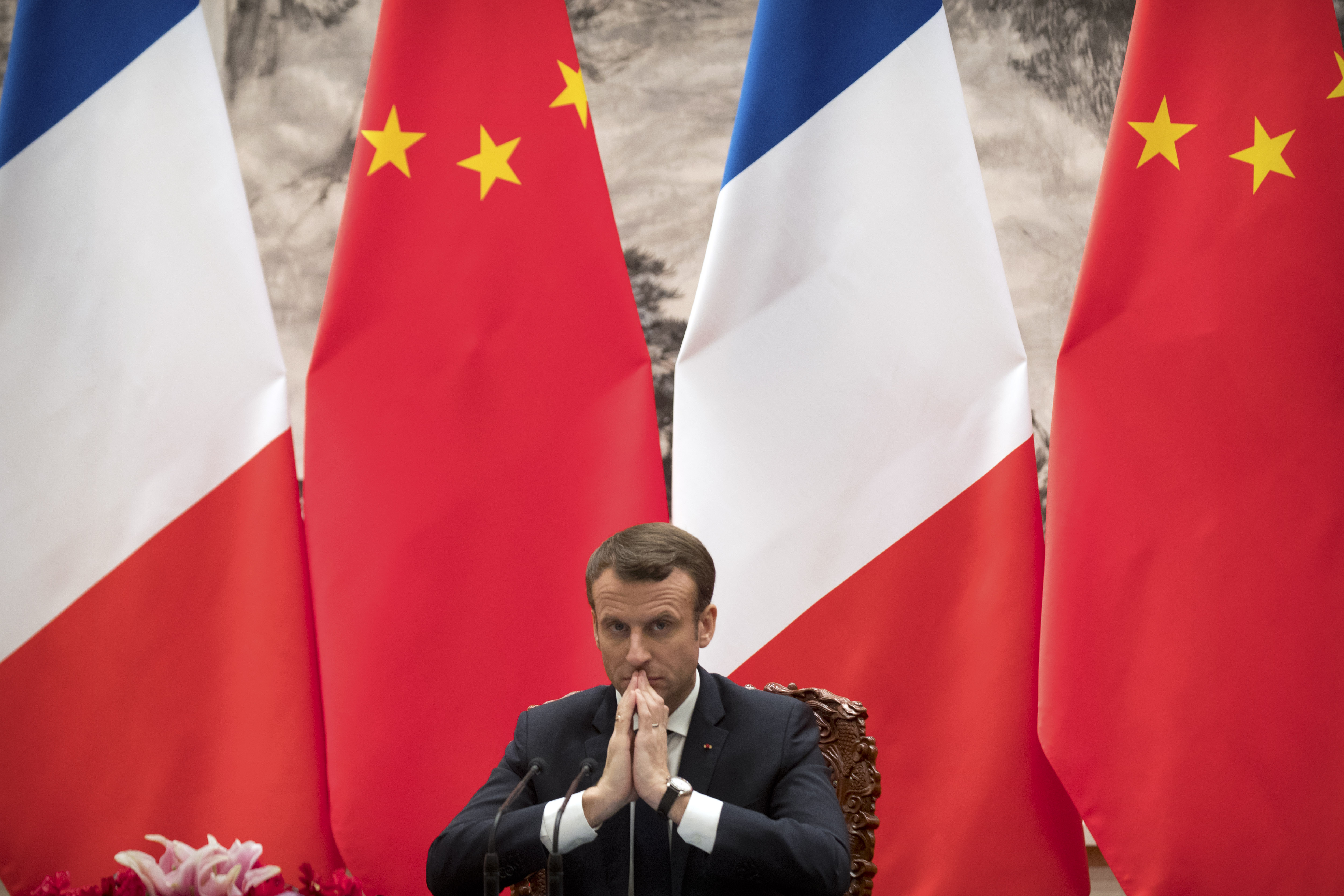 French President Emmanuel Macron Visits China
