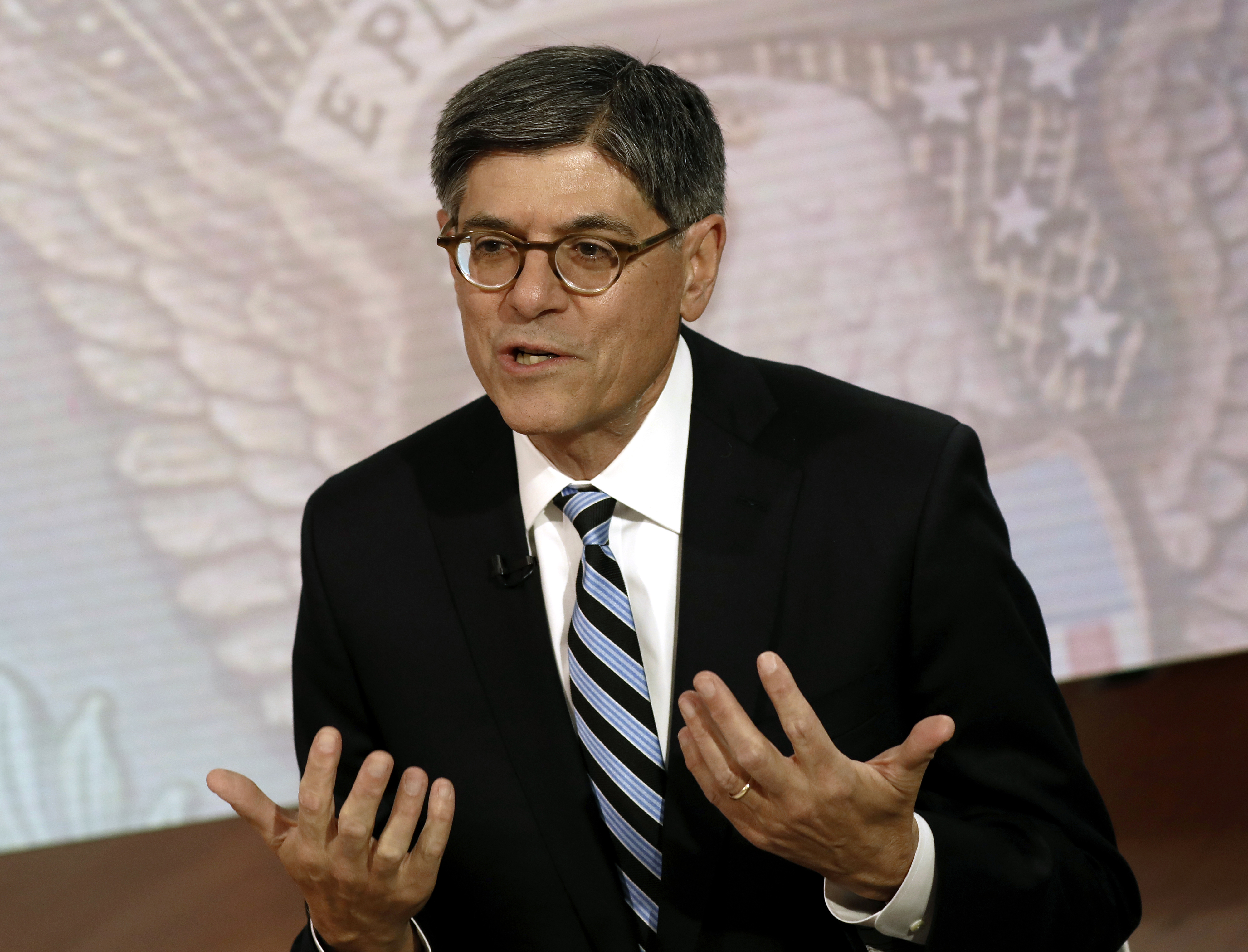 Former U.S. Treasury Secretary Jack Lew Interview