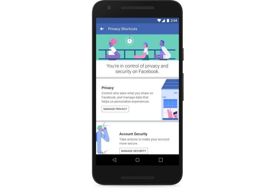 Facebook's New Privacy Shortcuts