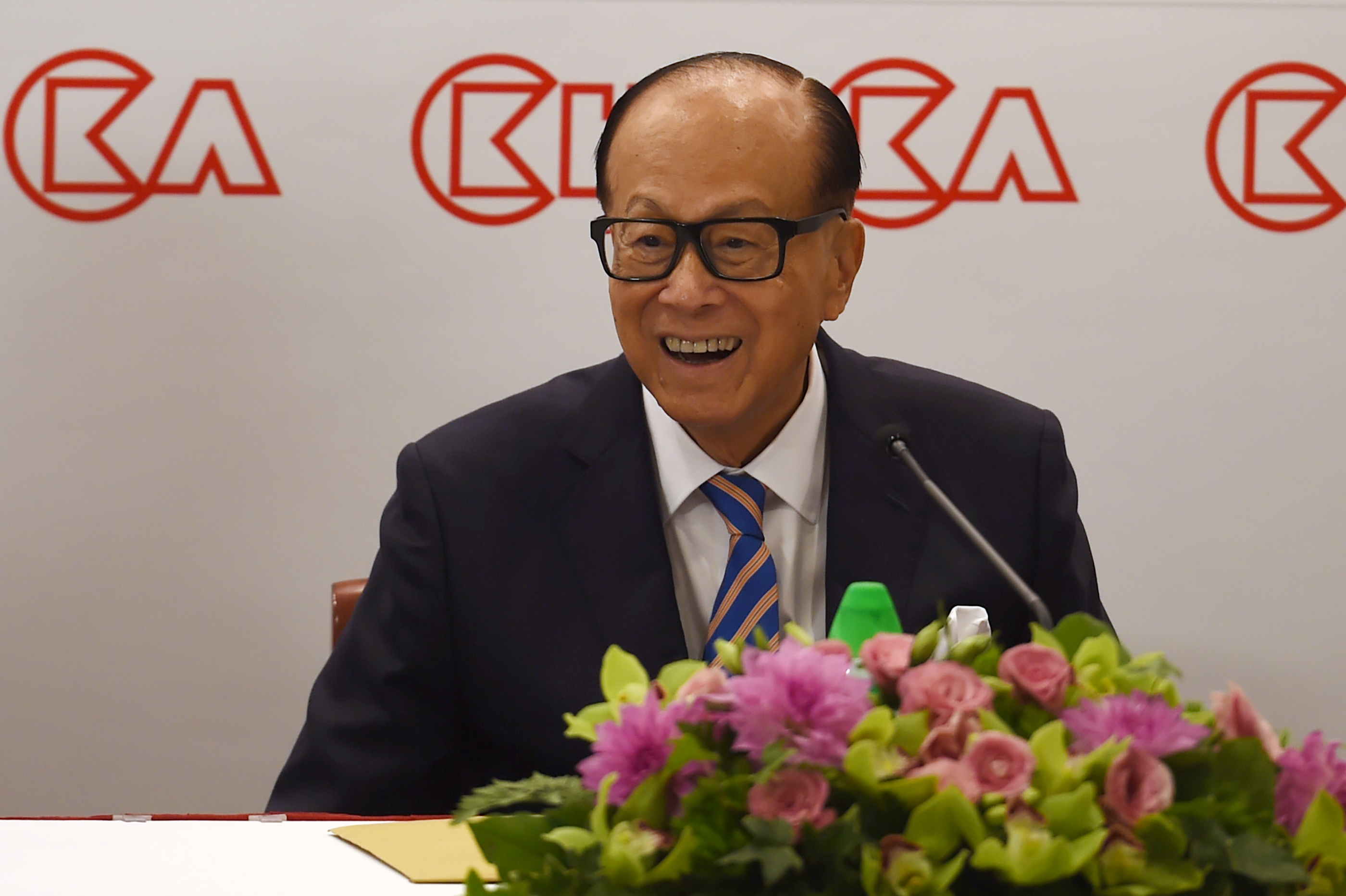 HONG KONG-ECONOMY-BUSINESS-HUTCHISON-POLITICS-CKI