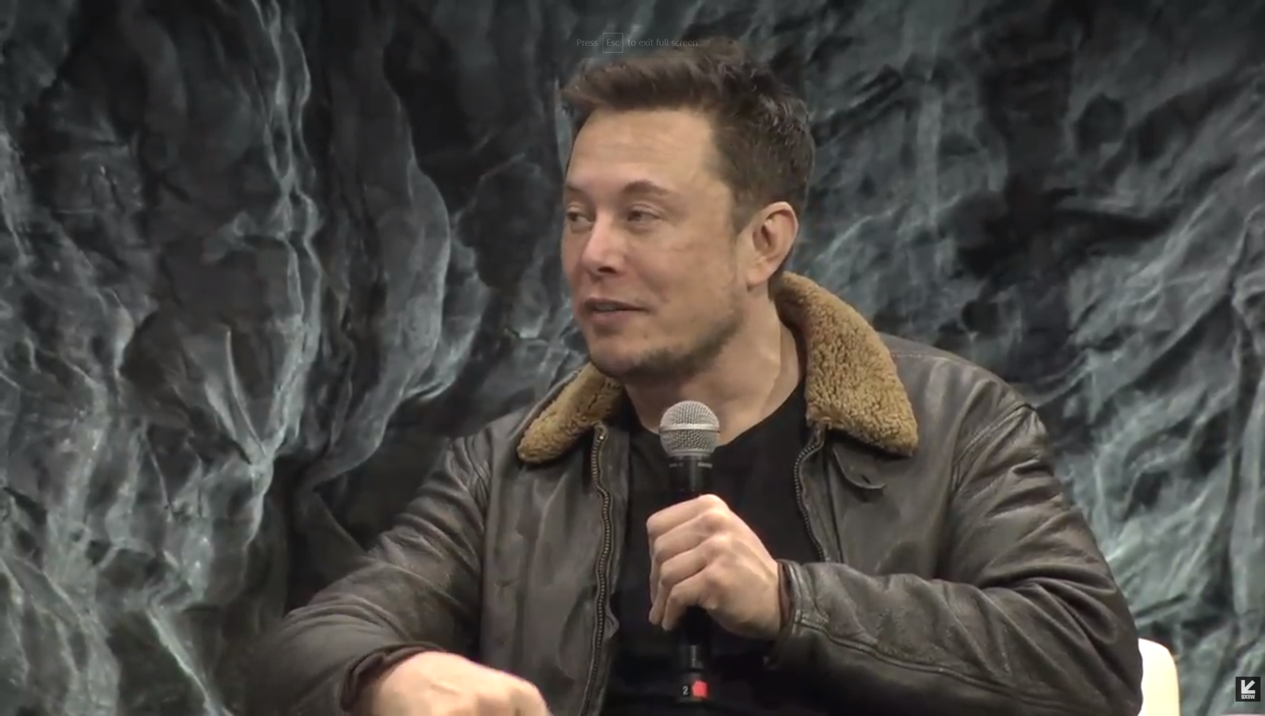 musk at sxsw