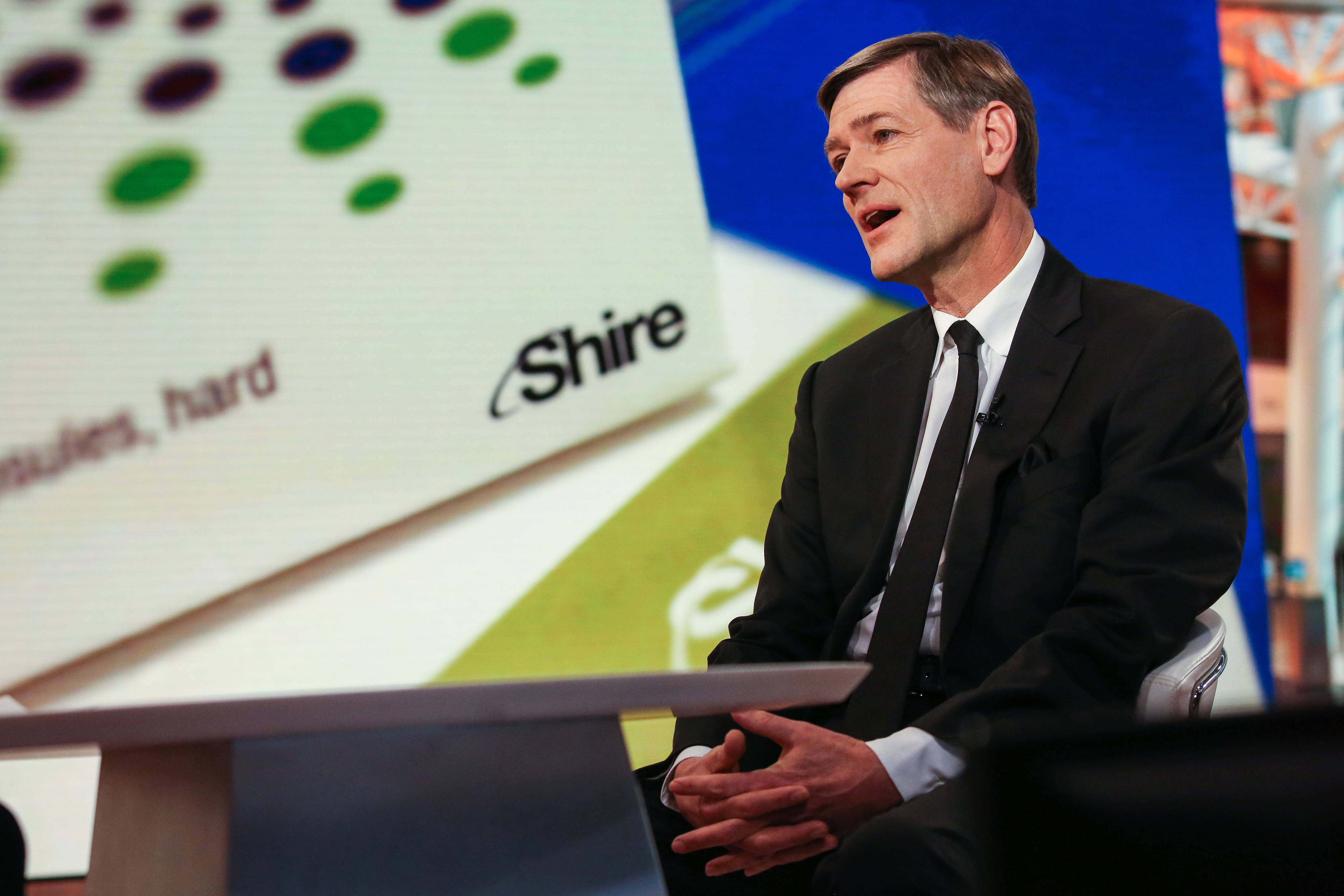 Shire Plc Chief Executive Officer Flemming Ornskov Interview