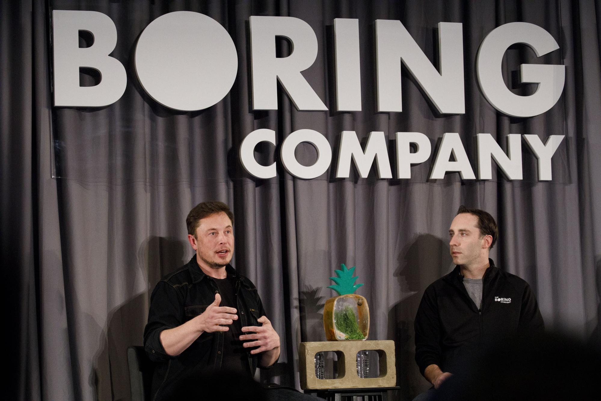 Tesla CEO Elon Musk Attends The Boring Co. Information Session