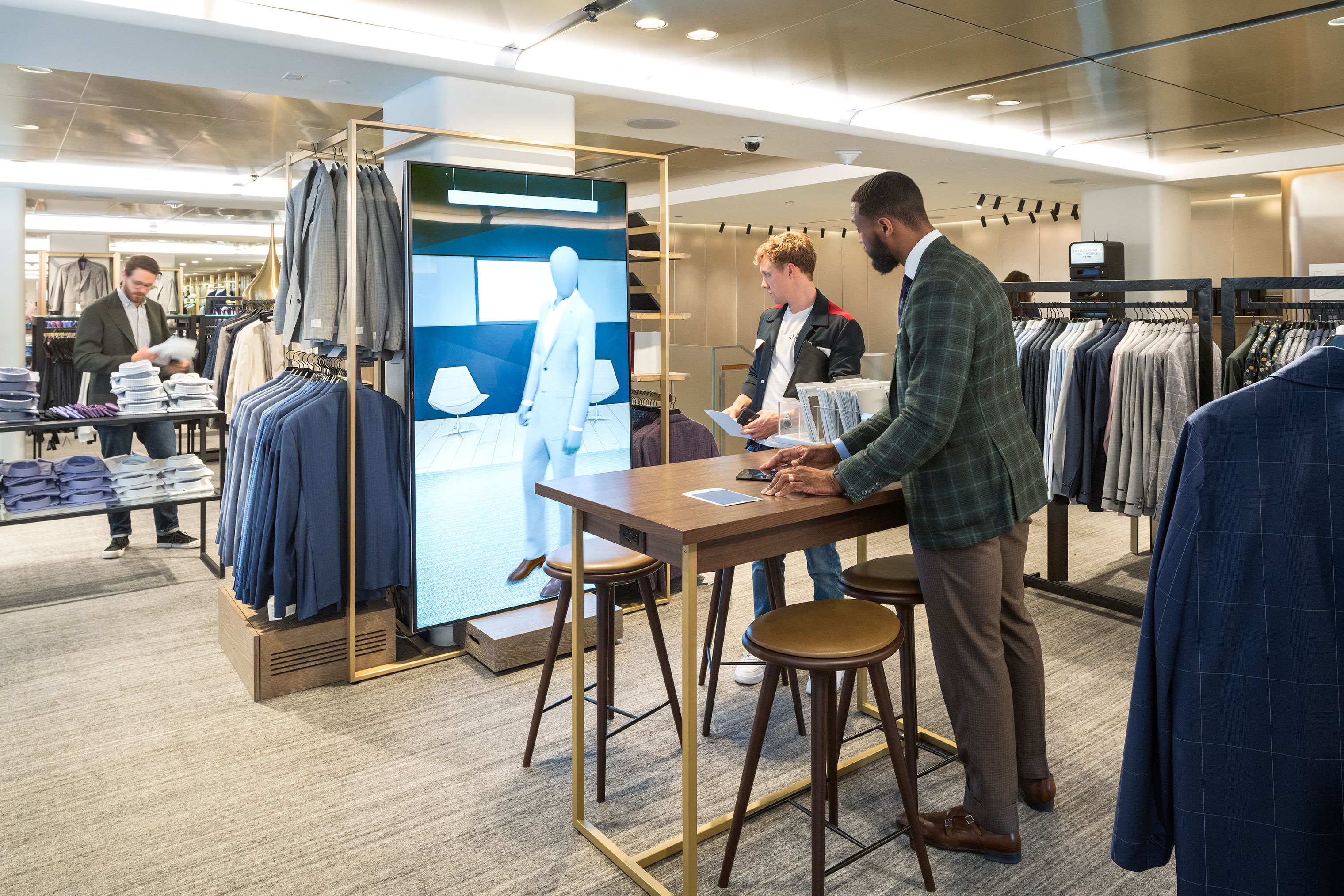 Nordstrom's custom suit visualizer