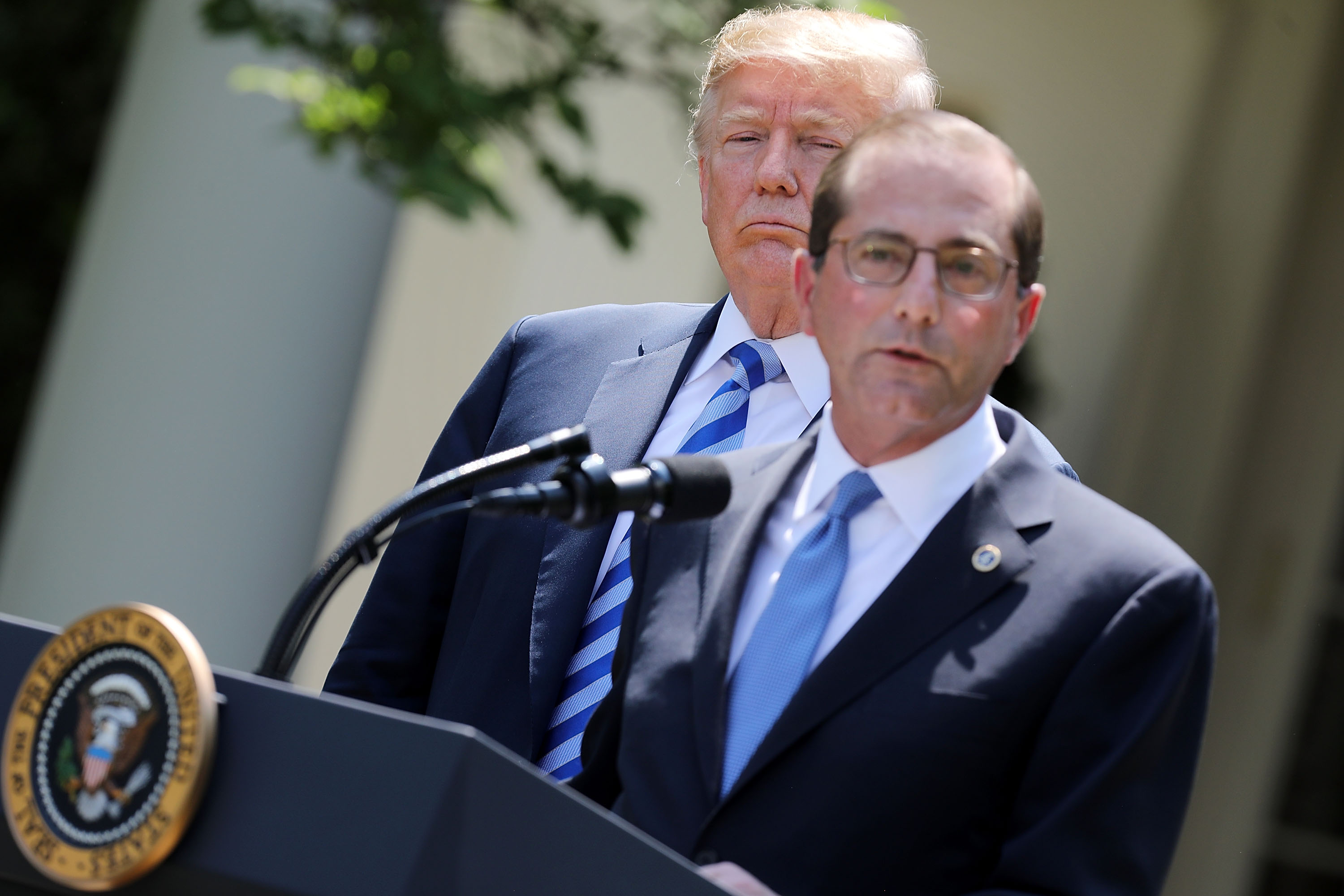 President Trump Delivers Remarks On Lowering Drug Prices In Rose Garden