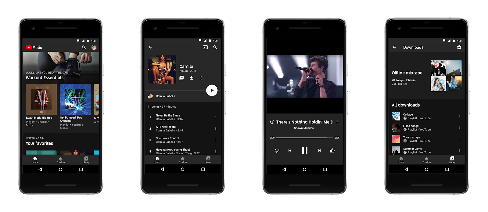 The new YouTube Music app