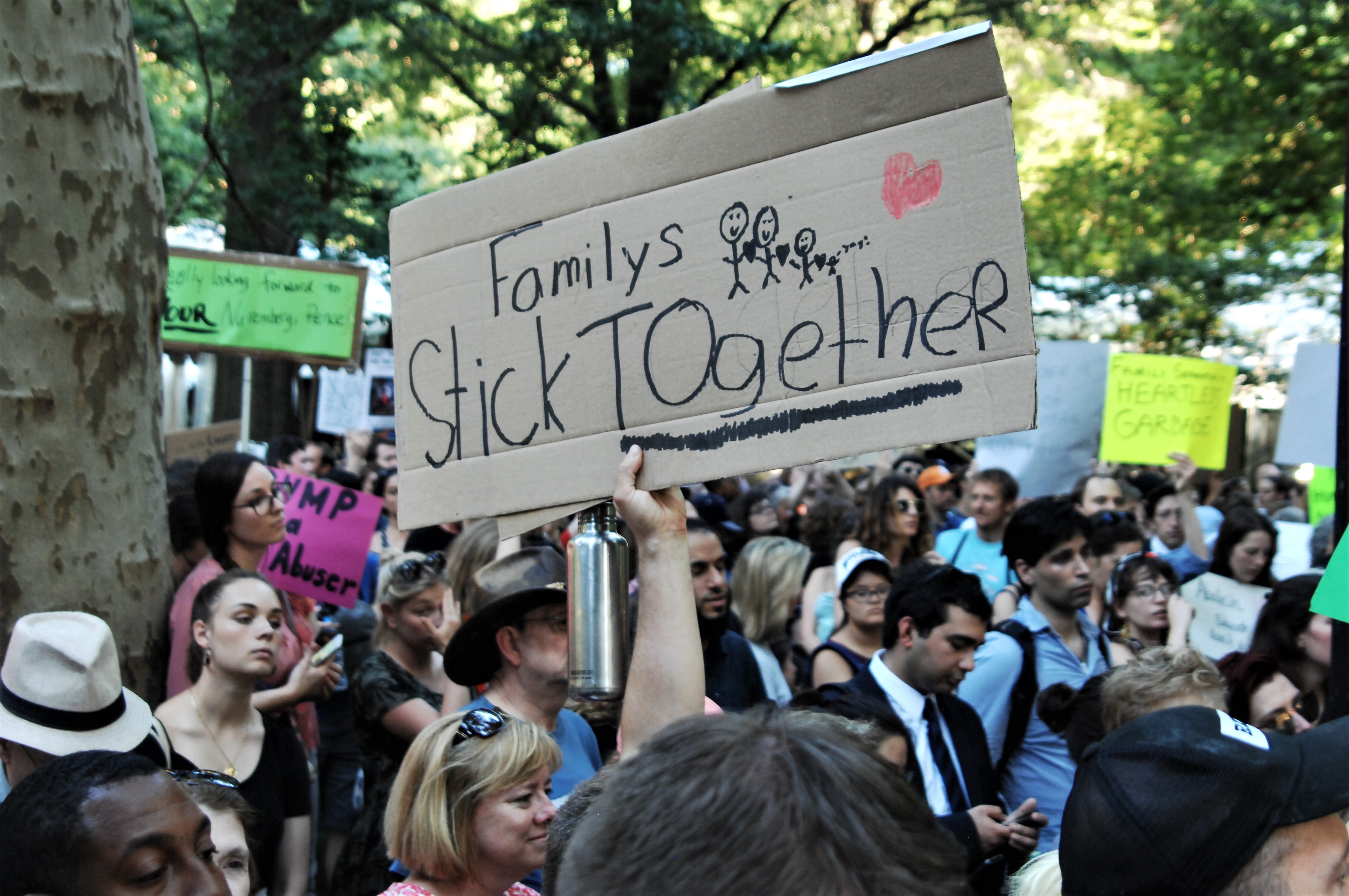 Protest Against Trump Immigration Policy