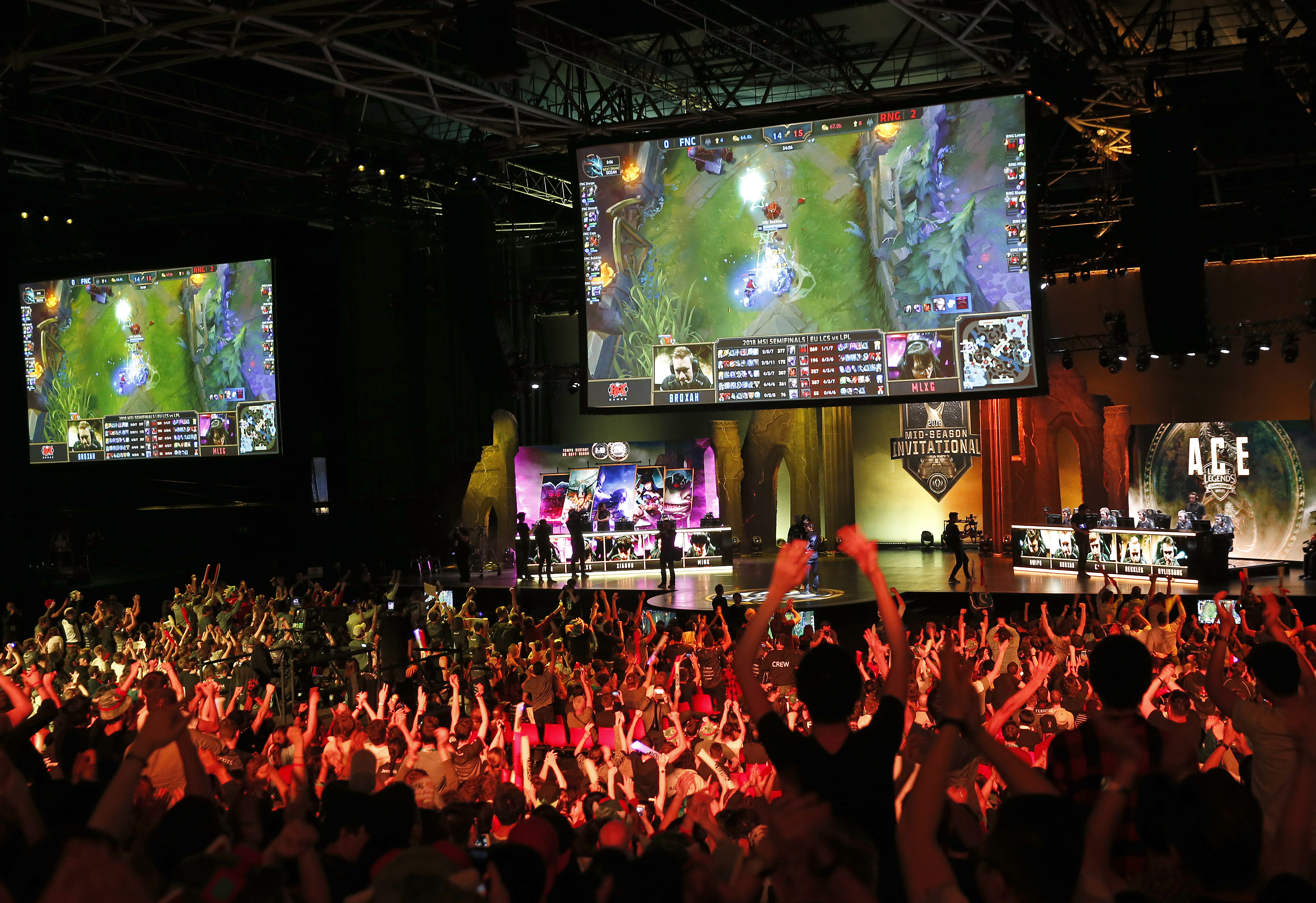 eSport Tournament : League of Legends At Le Zenith In Paris