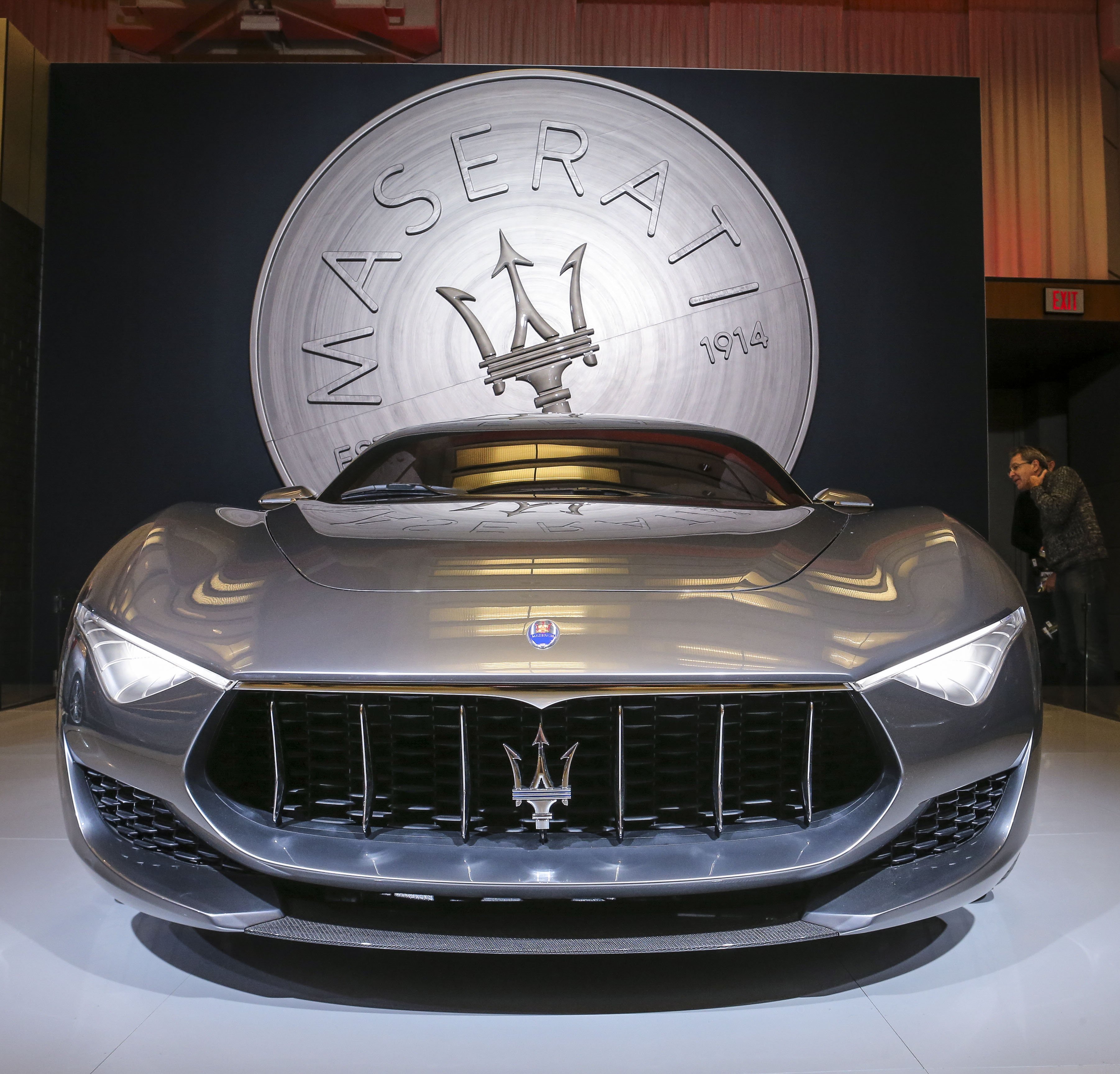 The Maserati Alfieri Concept At The Canadian International AutoShow