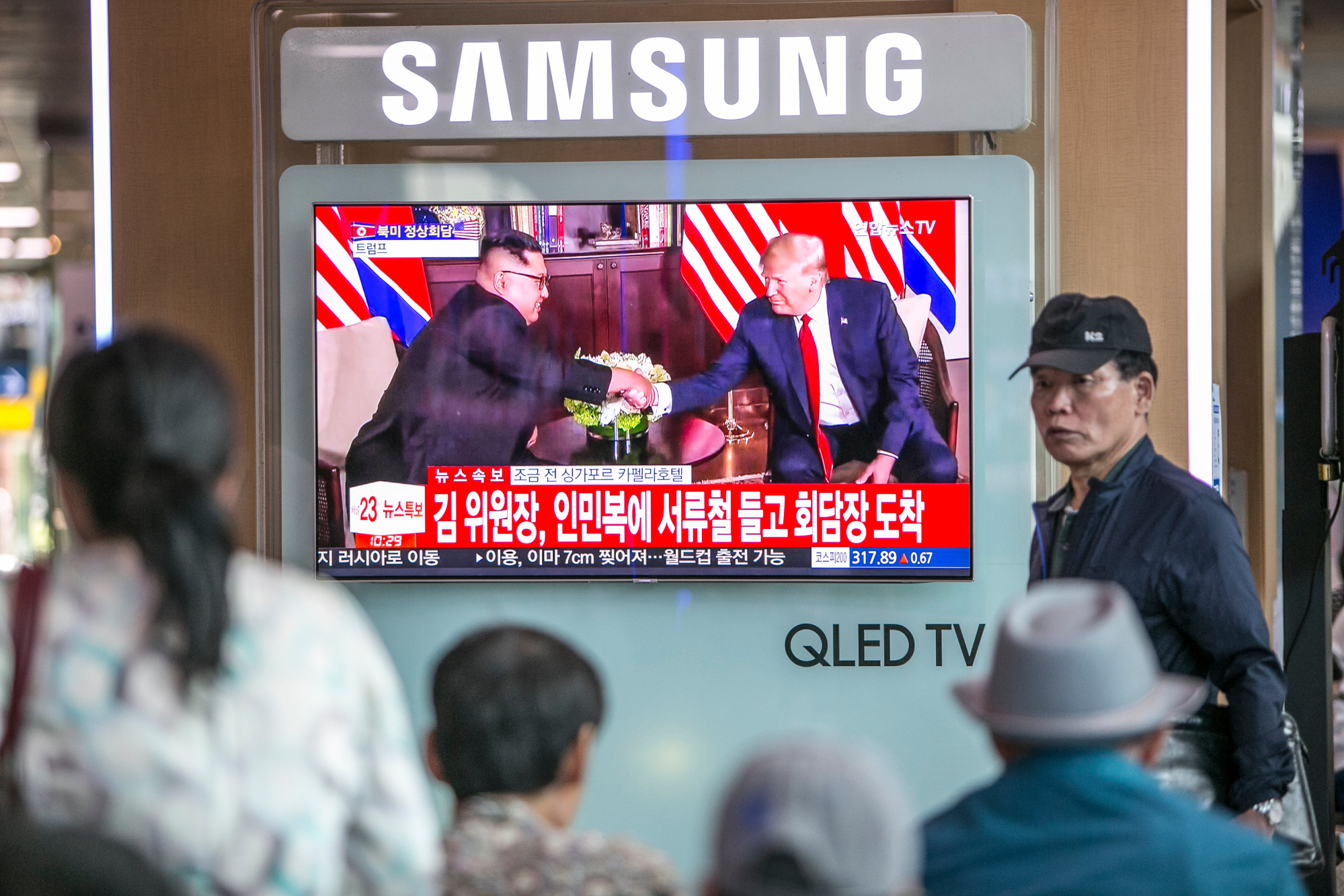 Trump, Kim Voice Optimism on Path to Peace With Summit Under Way