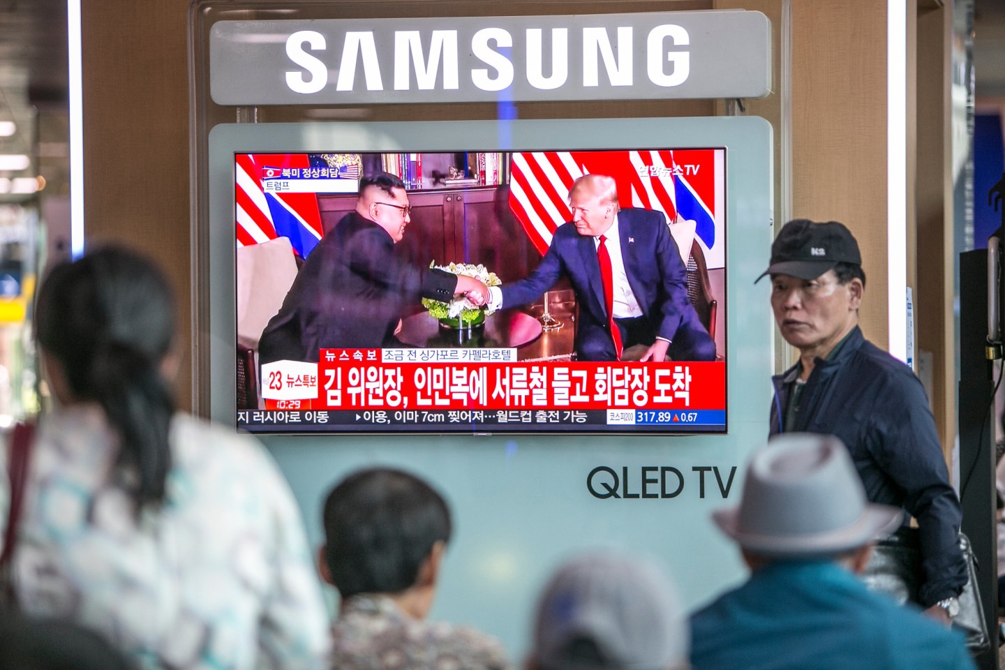 Trump, Kim Voice Optimism on Path to Peace With Summit Under Way
