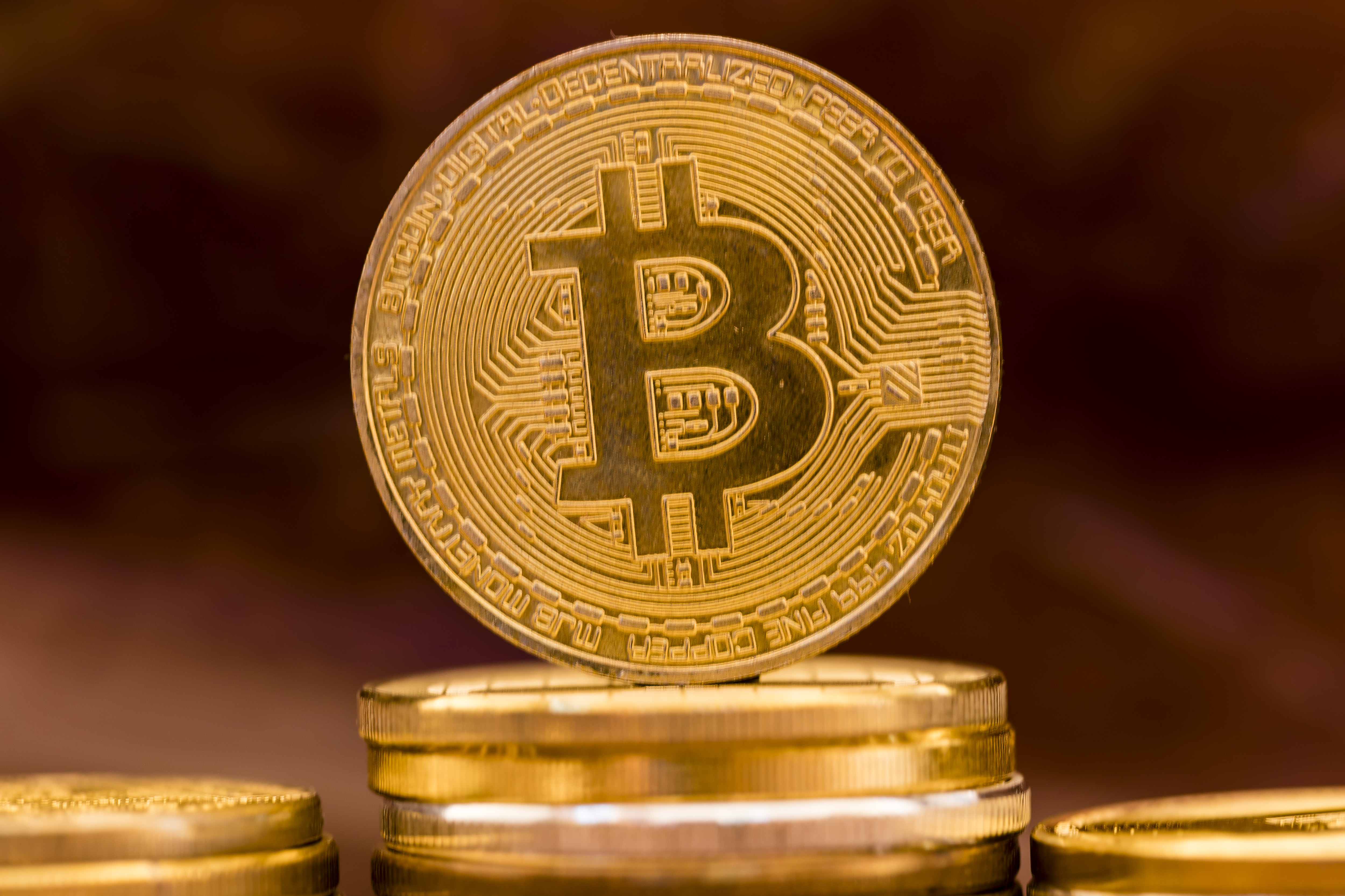 A visual representation of the digital Cryptocurrency