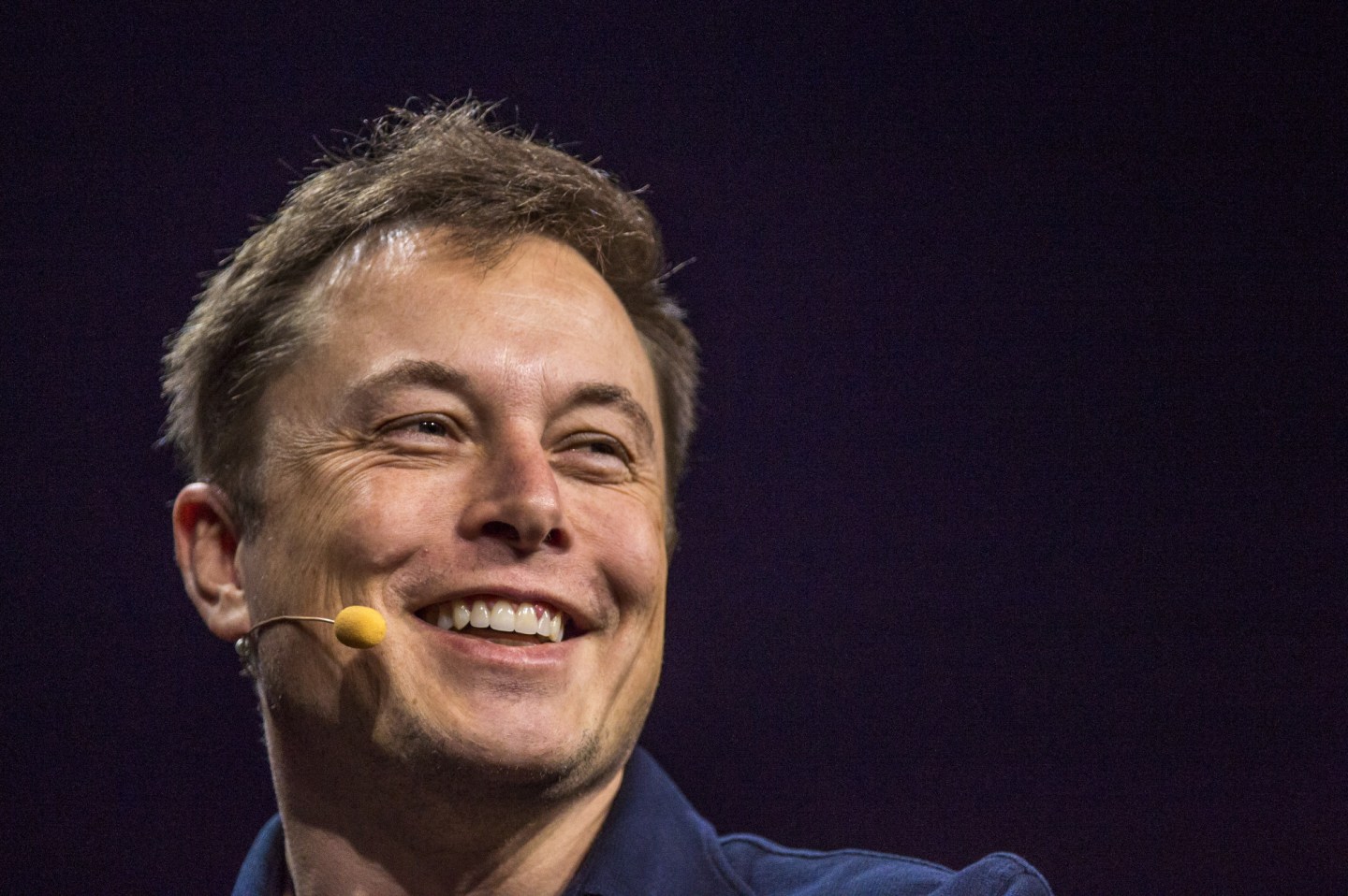 Tesla Motors Inc. CEO Elon Musk and Nvidia Corp. Chief Executive Officer Jen-Hsun Huang Speak At GPU Technology Conference