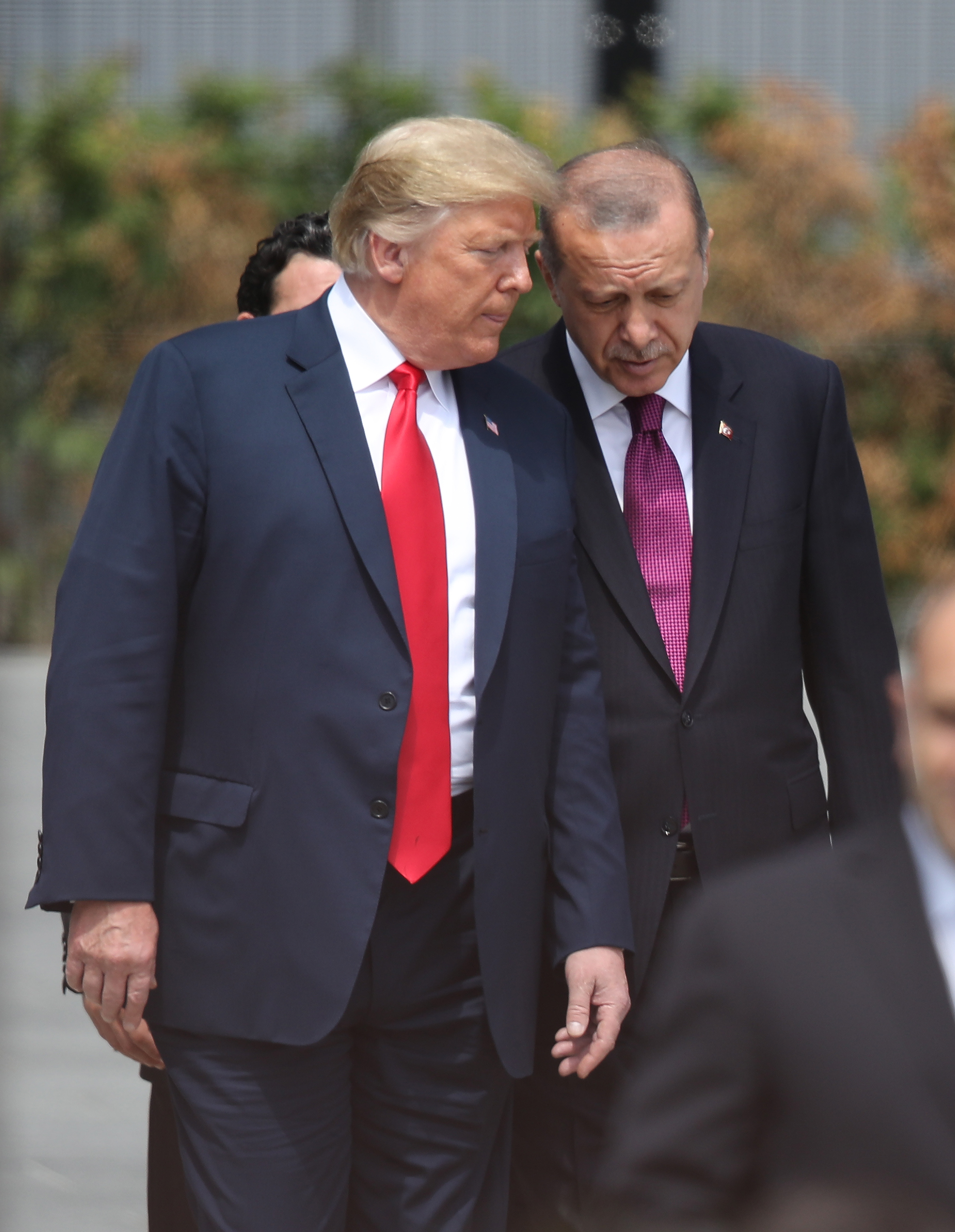 Donald Trump and Recep Tayyip Erdogan