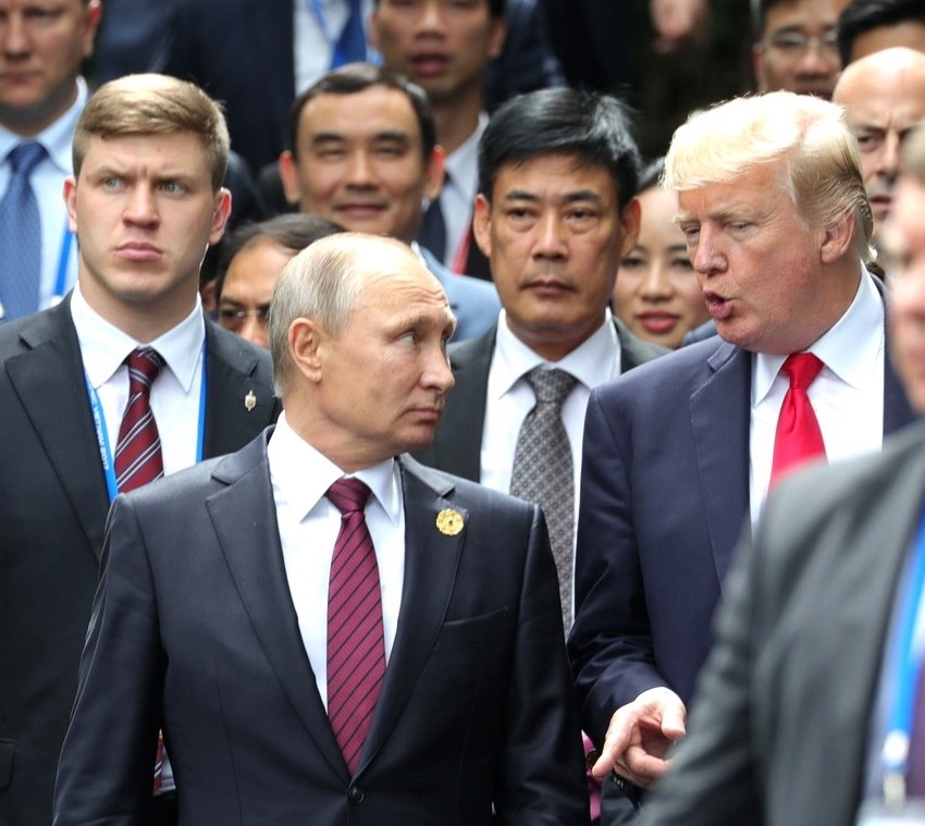Donald Trump Vladimir Putin