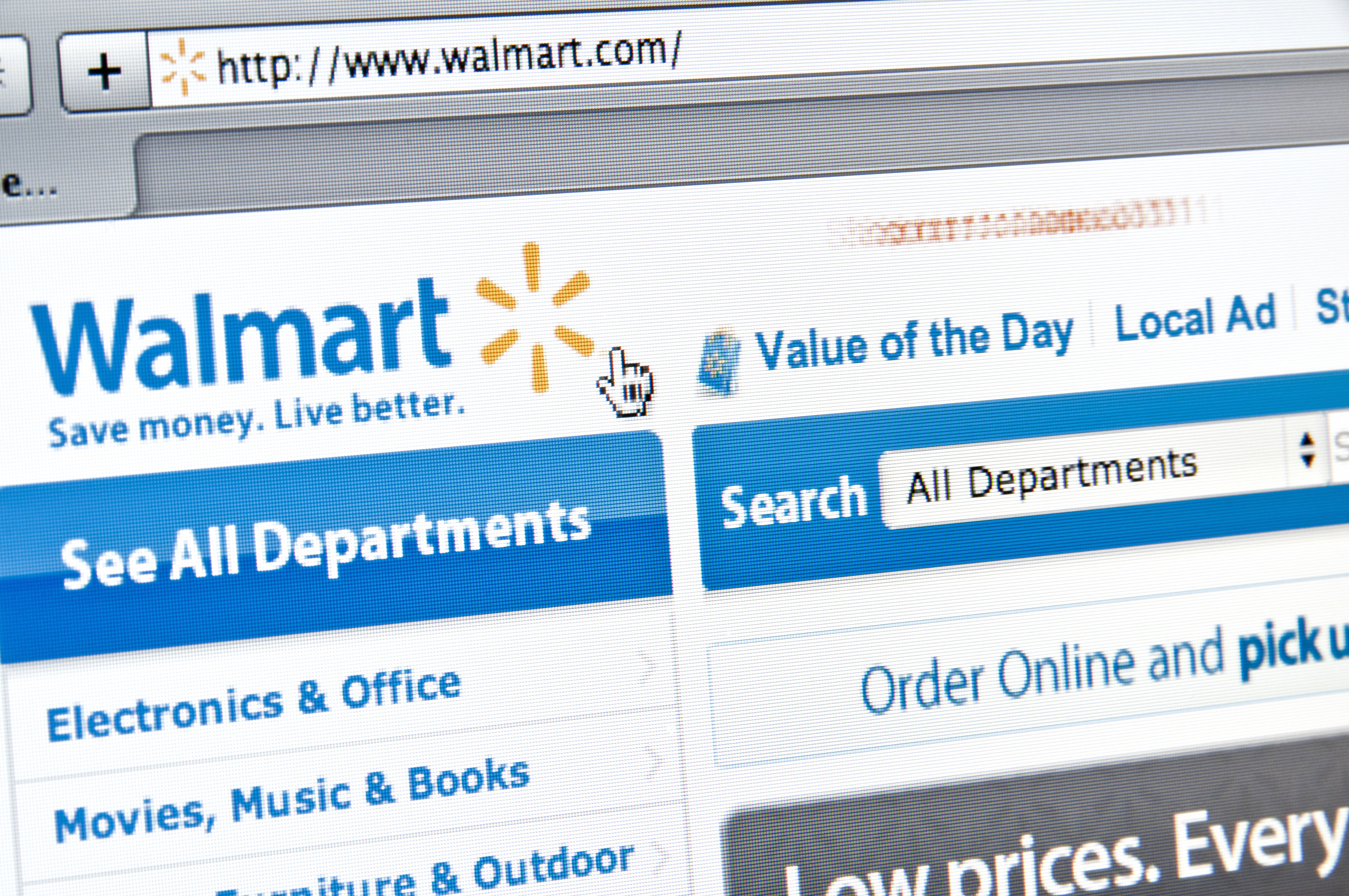 Walmart Website shirt