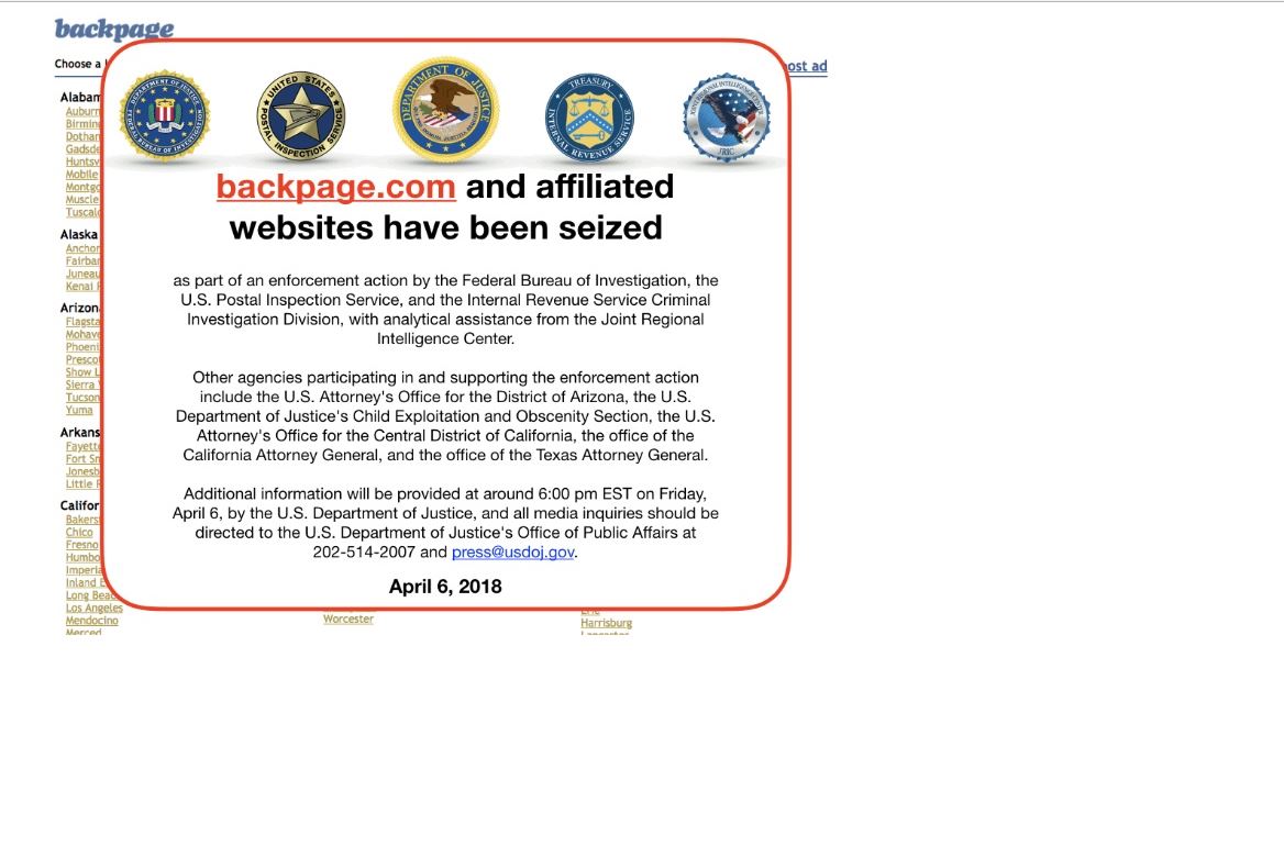 US-CRIME-INTERNET-SEX-TRAFFICKING