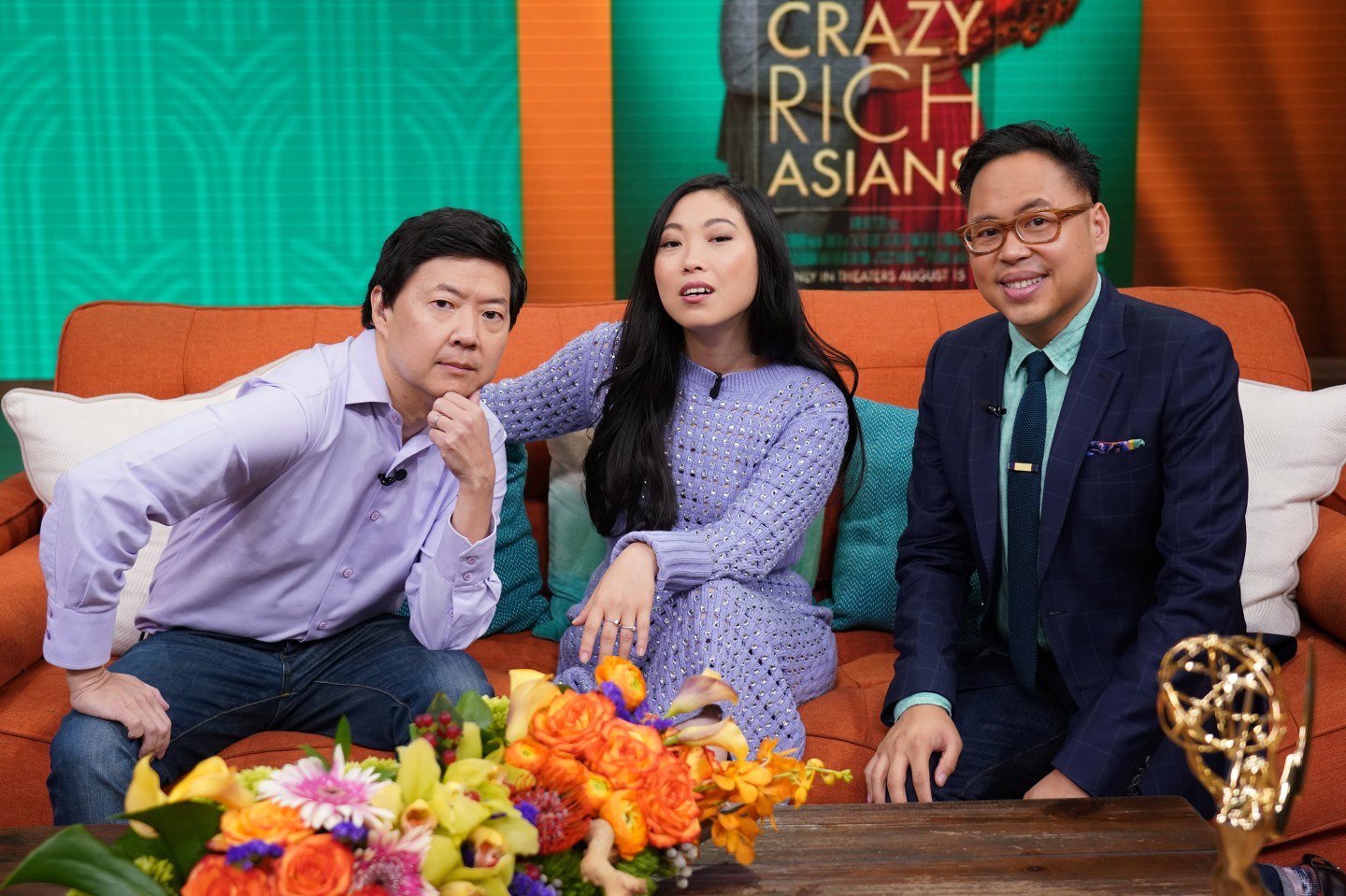 Celebrities Visit Univision's "Despierta America"