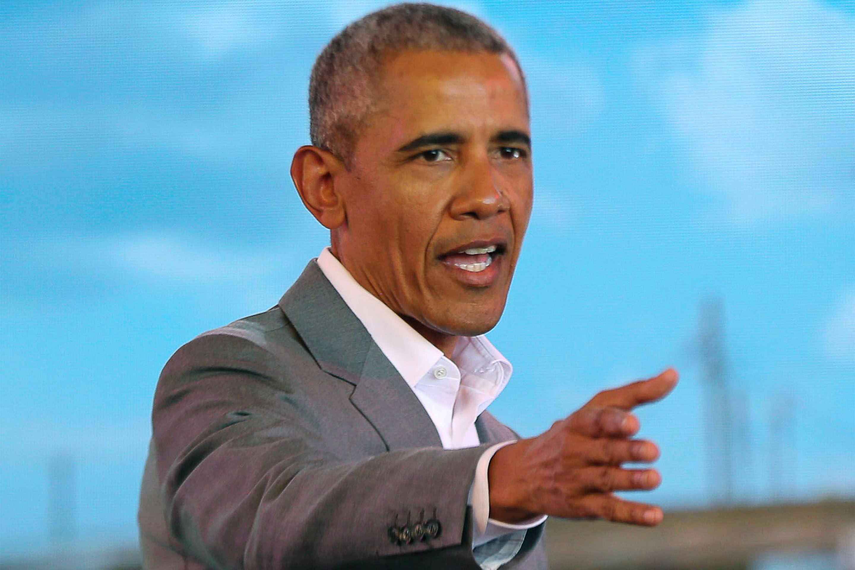 Former US president Barack Obama