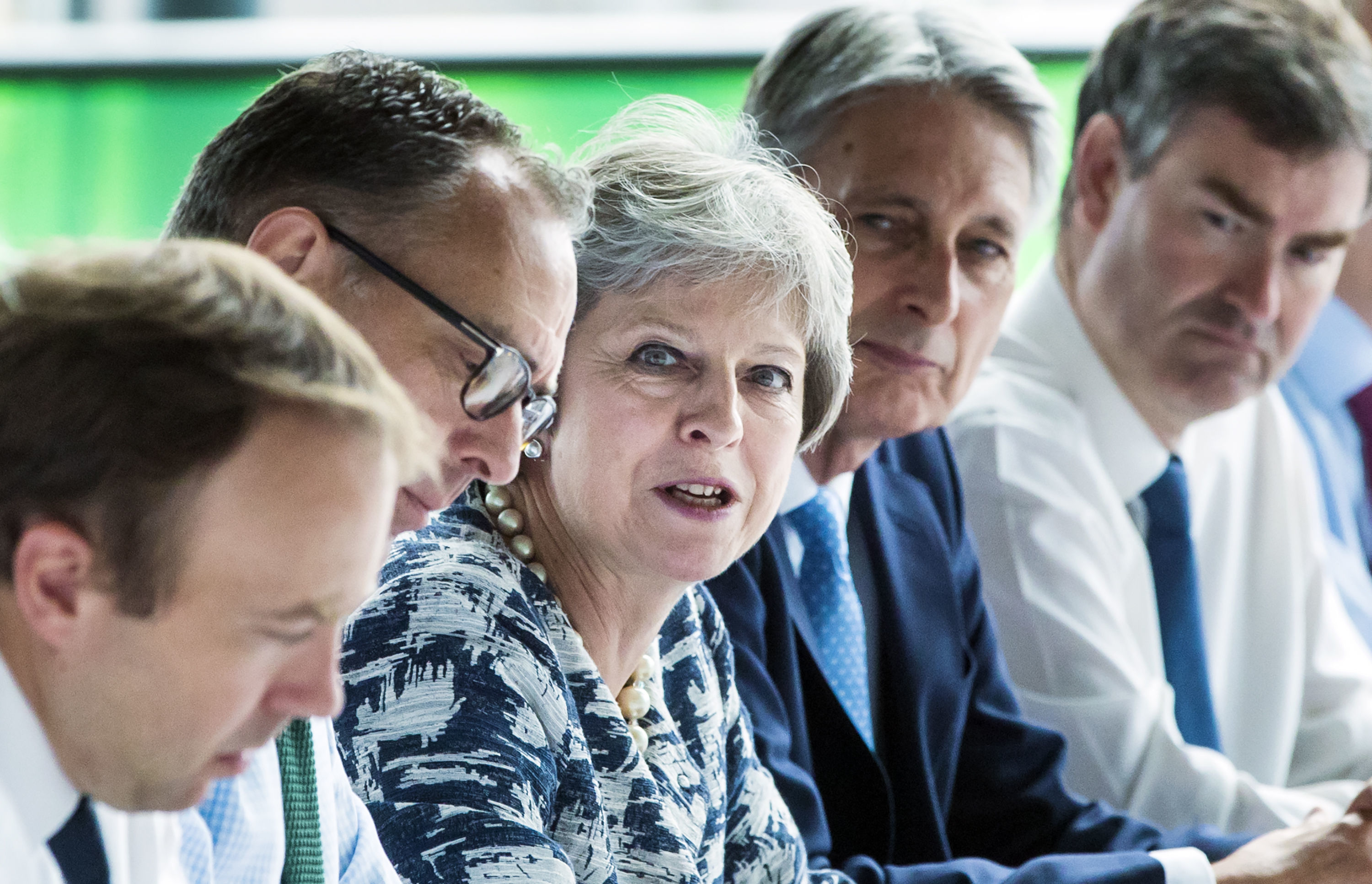 Theresa May Brings Cabinet To The North East