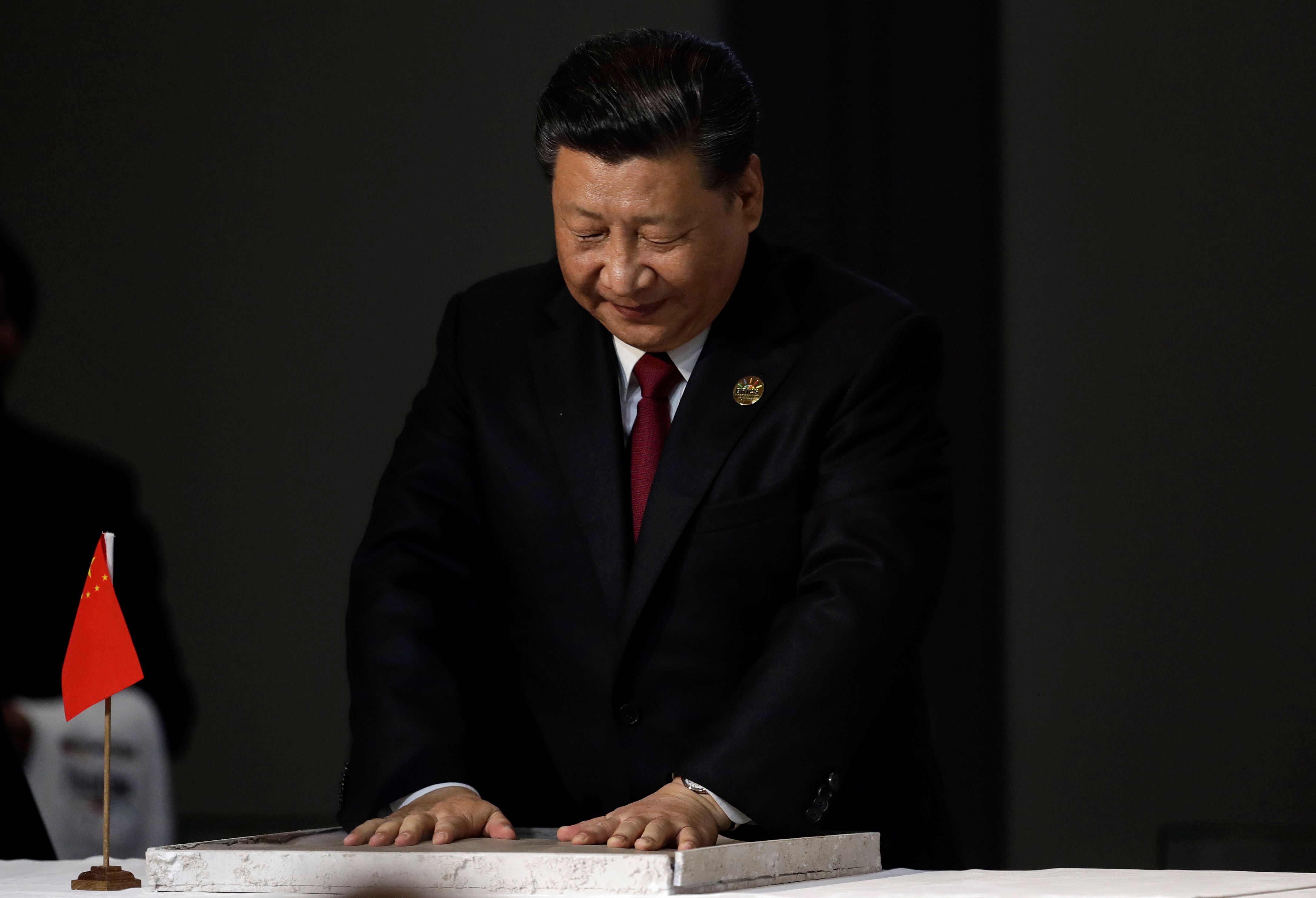 China's President Xi Jinping in South Africa