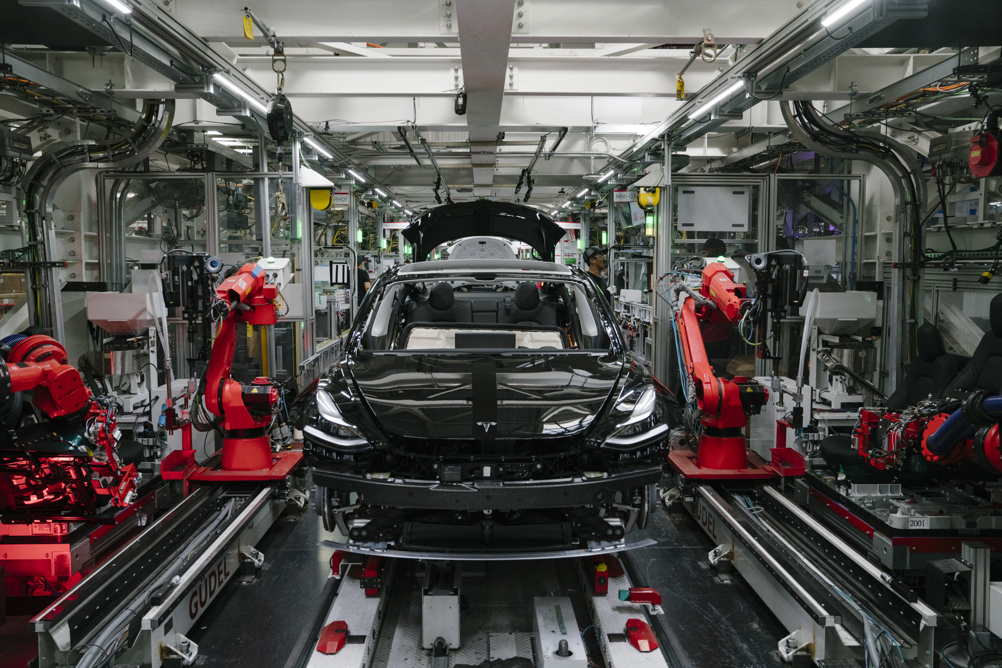 Tour of Tesla Factor in Fremont, California