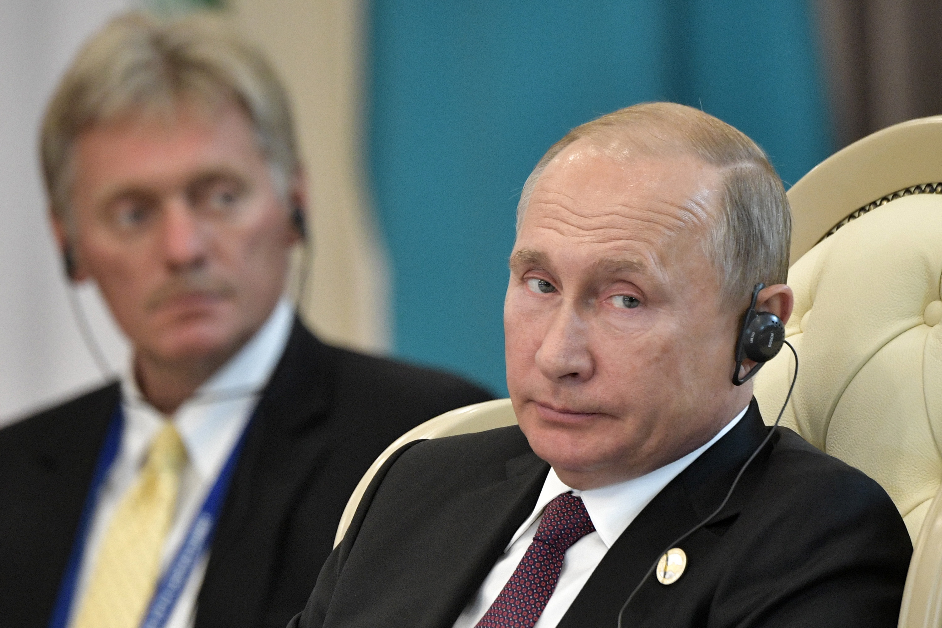 Russian President Putin visits Kazakhstan