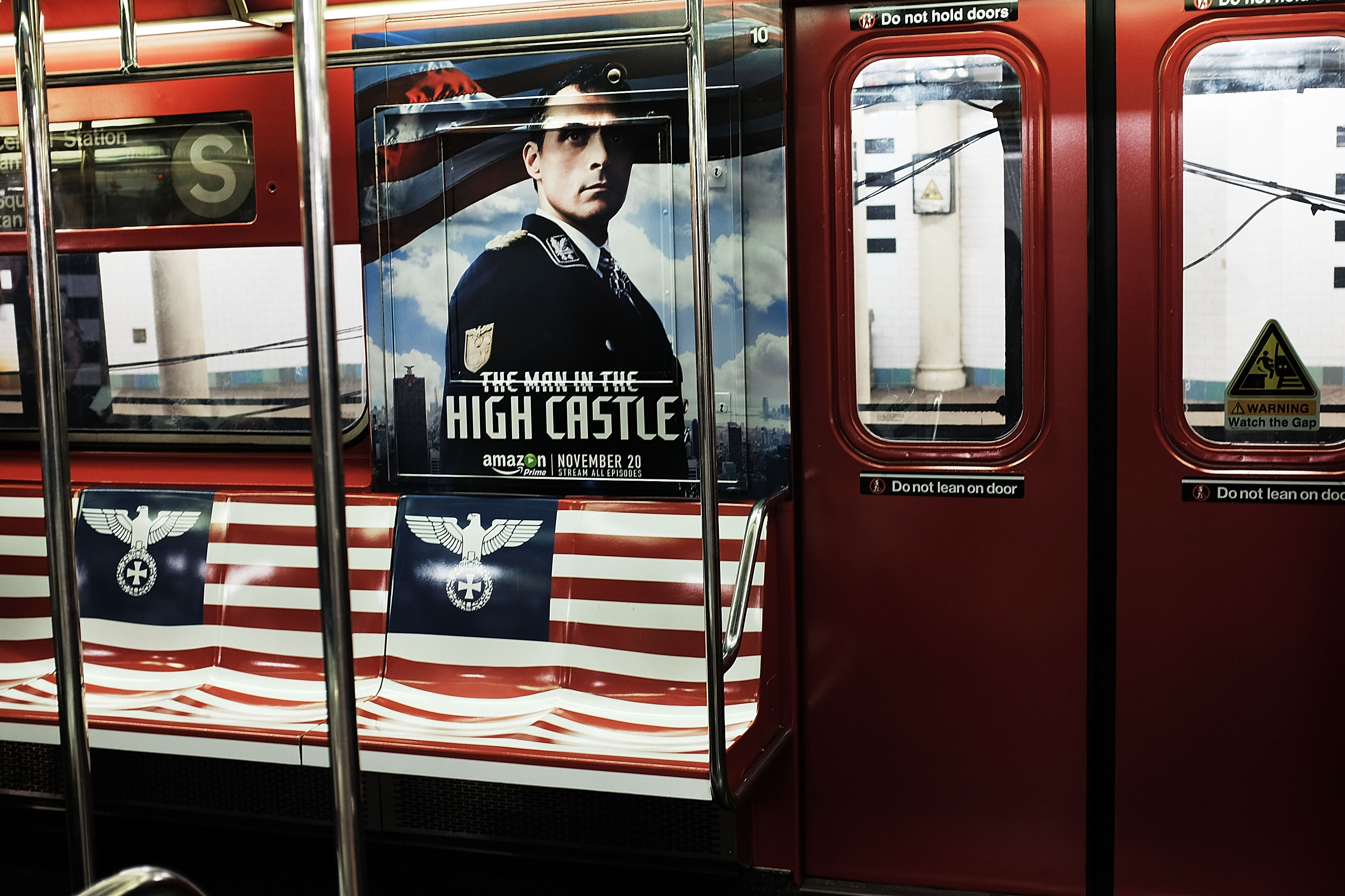 Controversial Fascist Subway Car Ads Cause Uproar In New York City